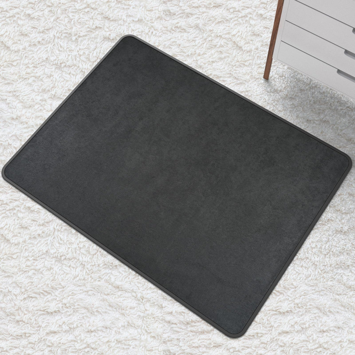 Heavy Duty Office Chair Mat for Carpet and Hardwood Floor Bohemian Desk Chair Mat Rug 36'' x 48'' Jacquard Woven Surface Floor mats for Office Home