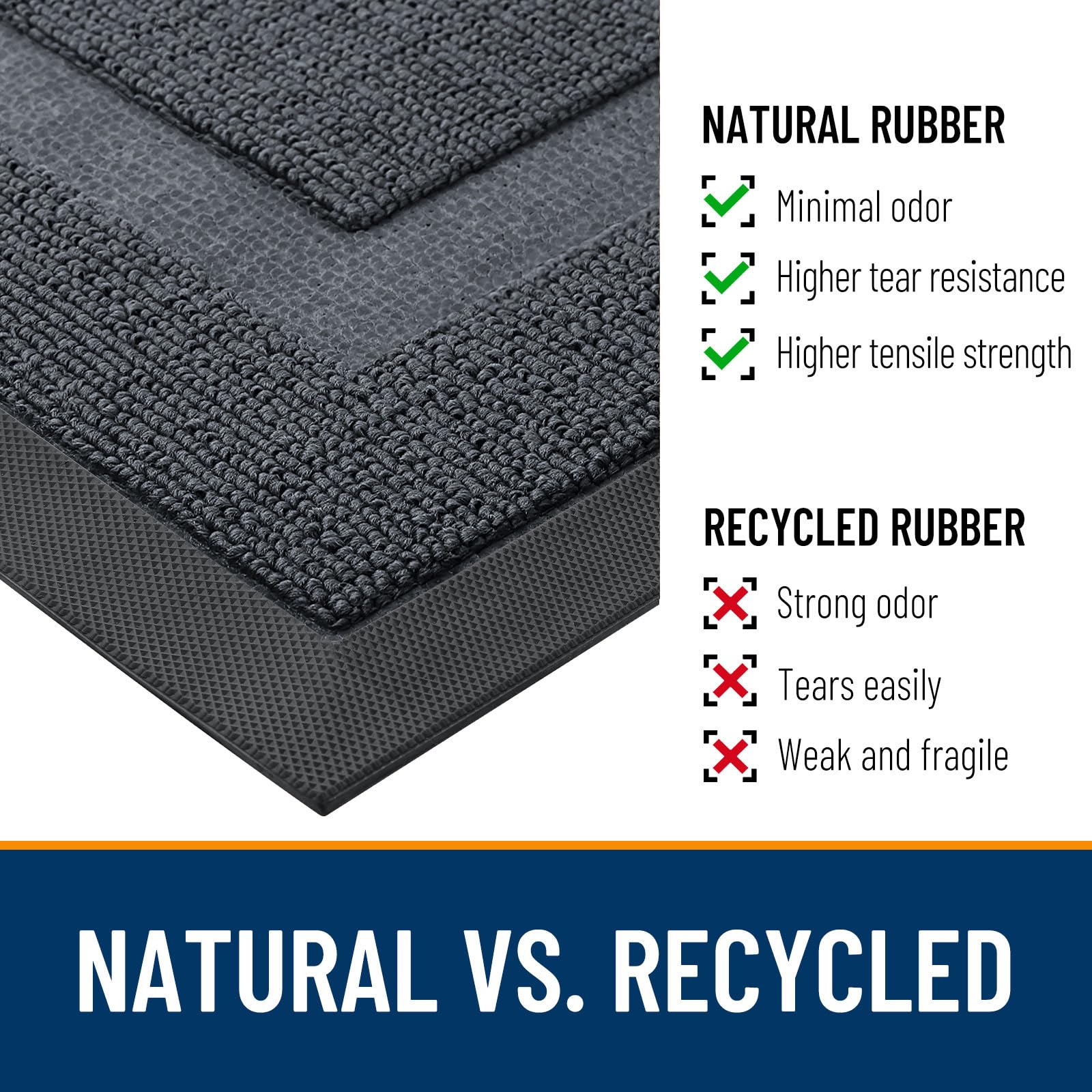 Front Door Mat Outside 59x34