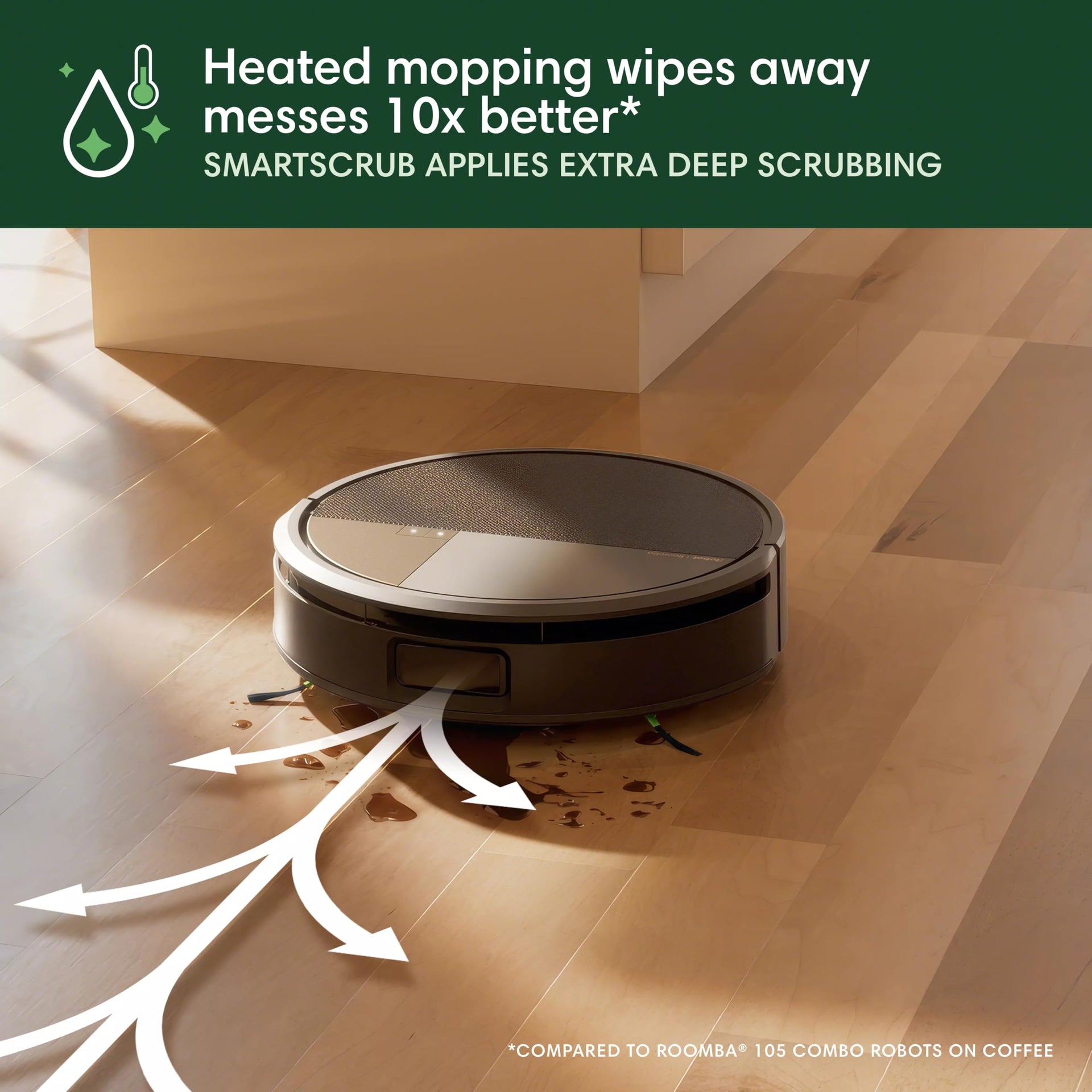 Roomba Max 705 Combo Robot Vacuum & Mop + AutoWash Dock