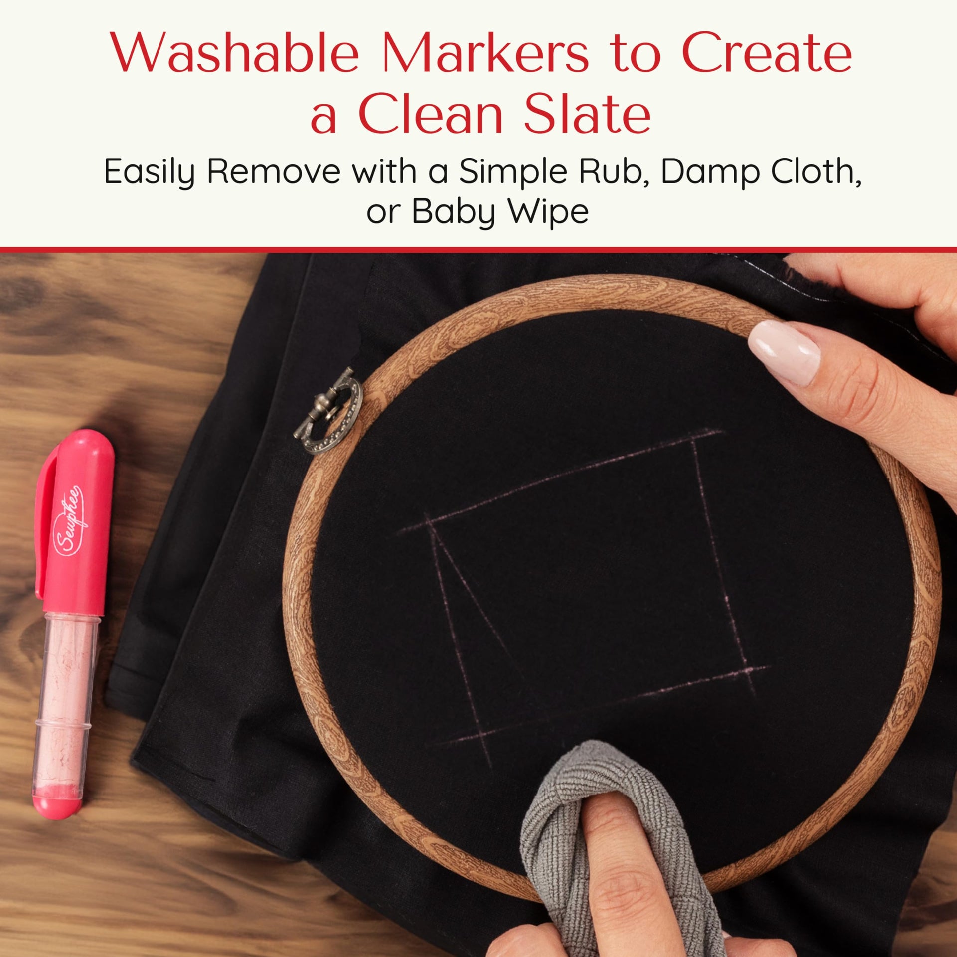 Fabric Markers for Sewing (2 Count)