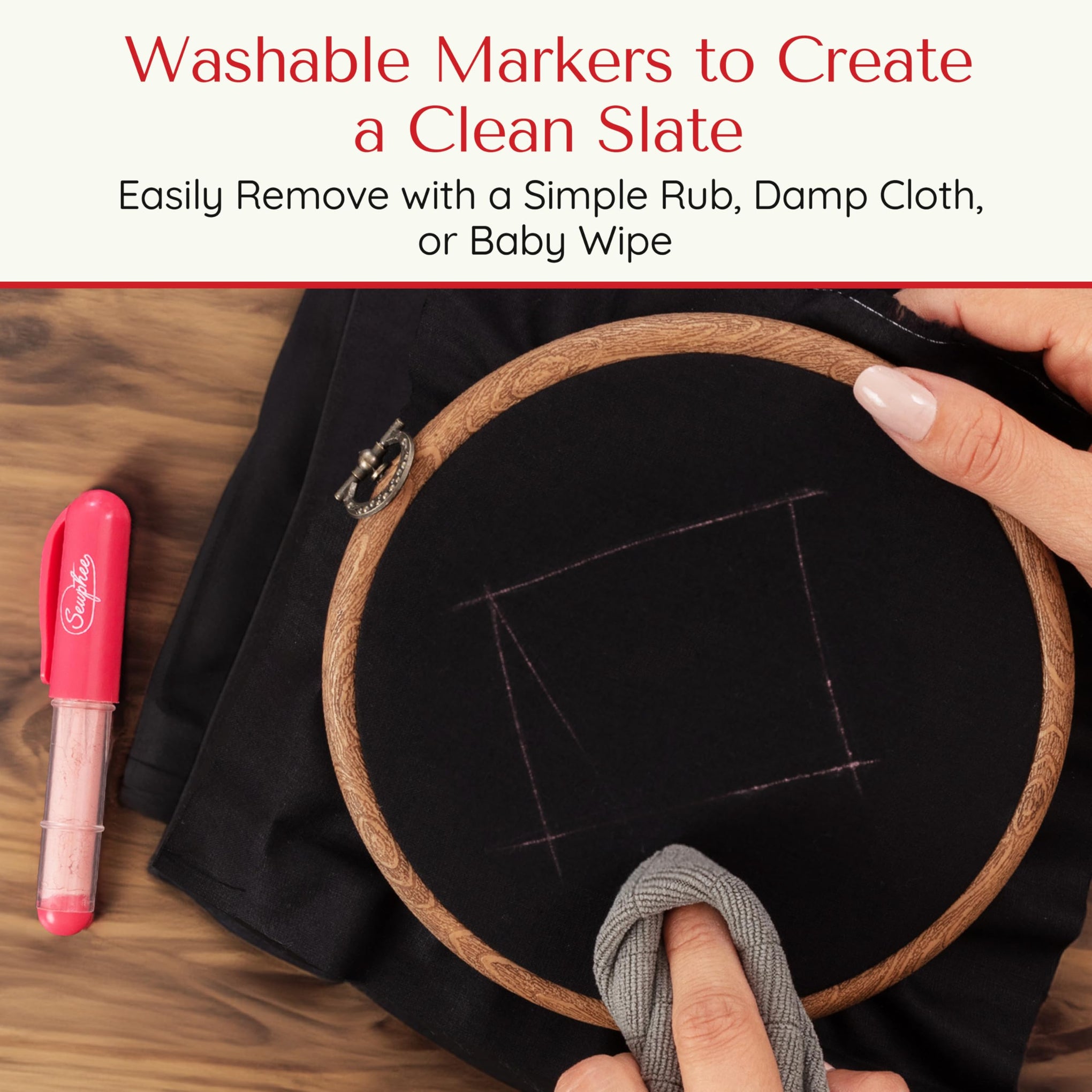 Fabric Markers for Sewing (2 Count)