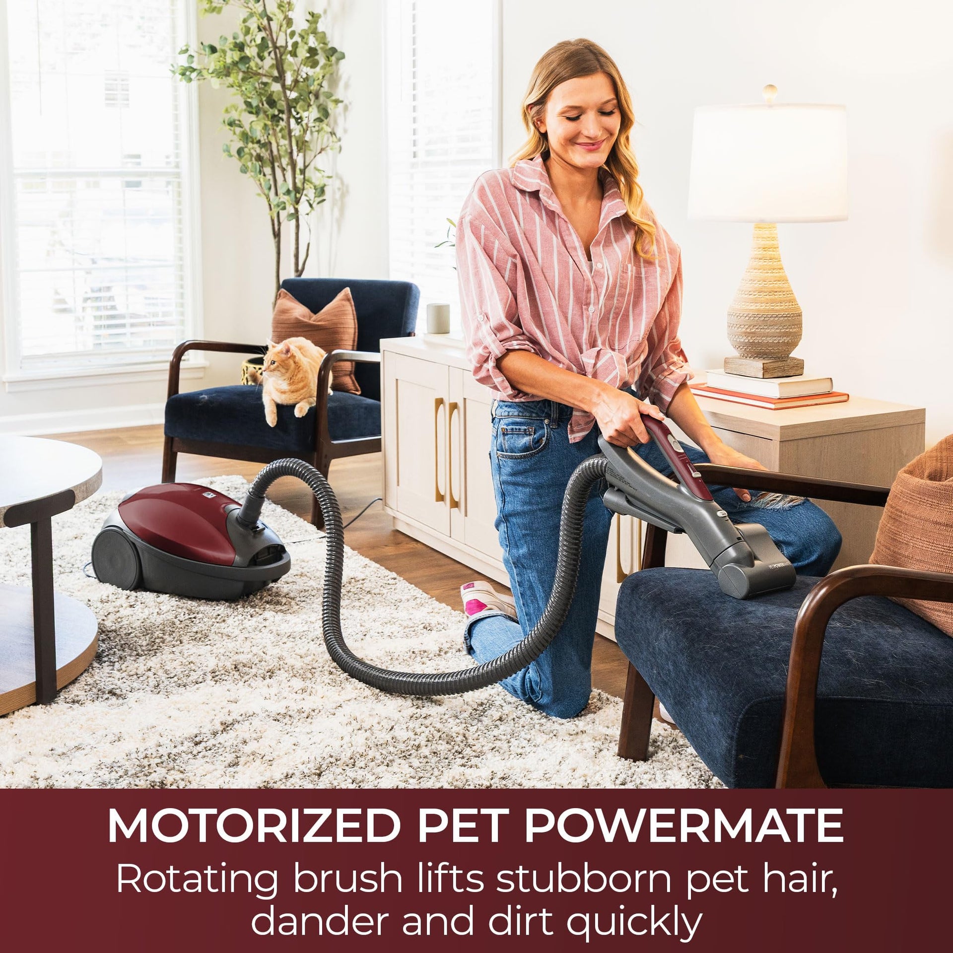 Elite 700 Series Bagged Canister Vacuum with Hair Eliminator