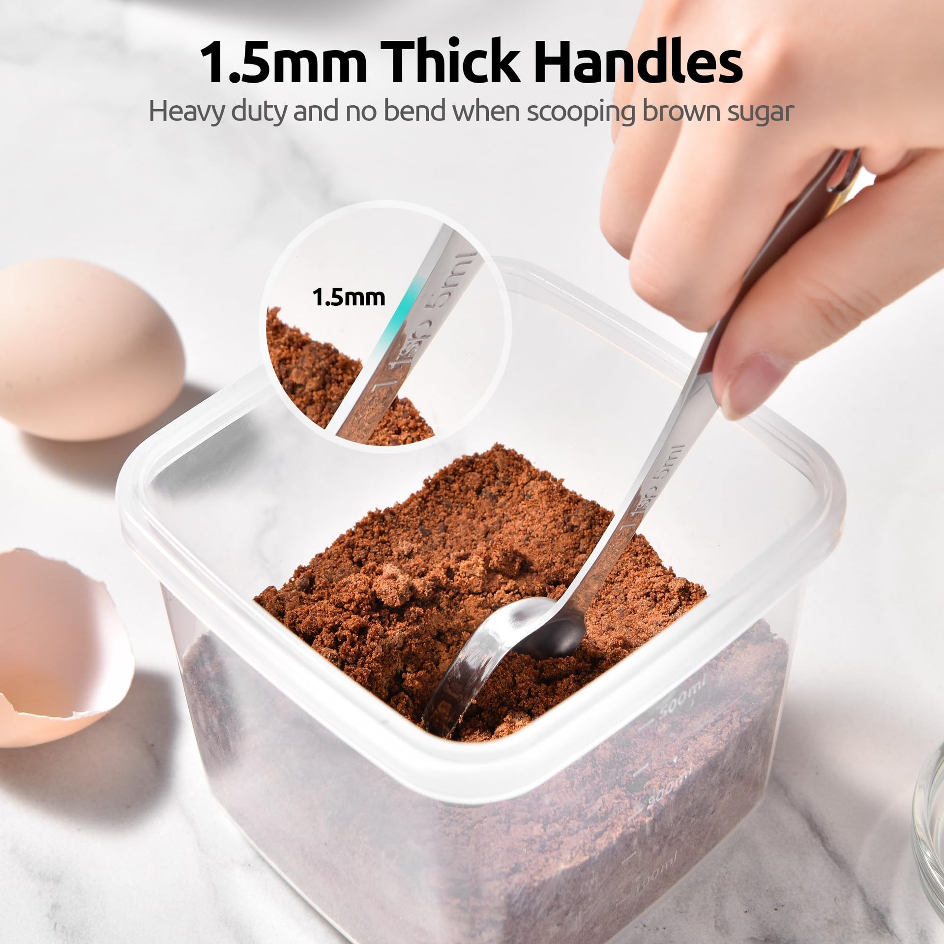 Narrow Square Measuring Spoons
