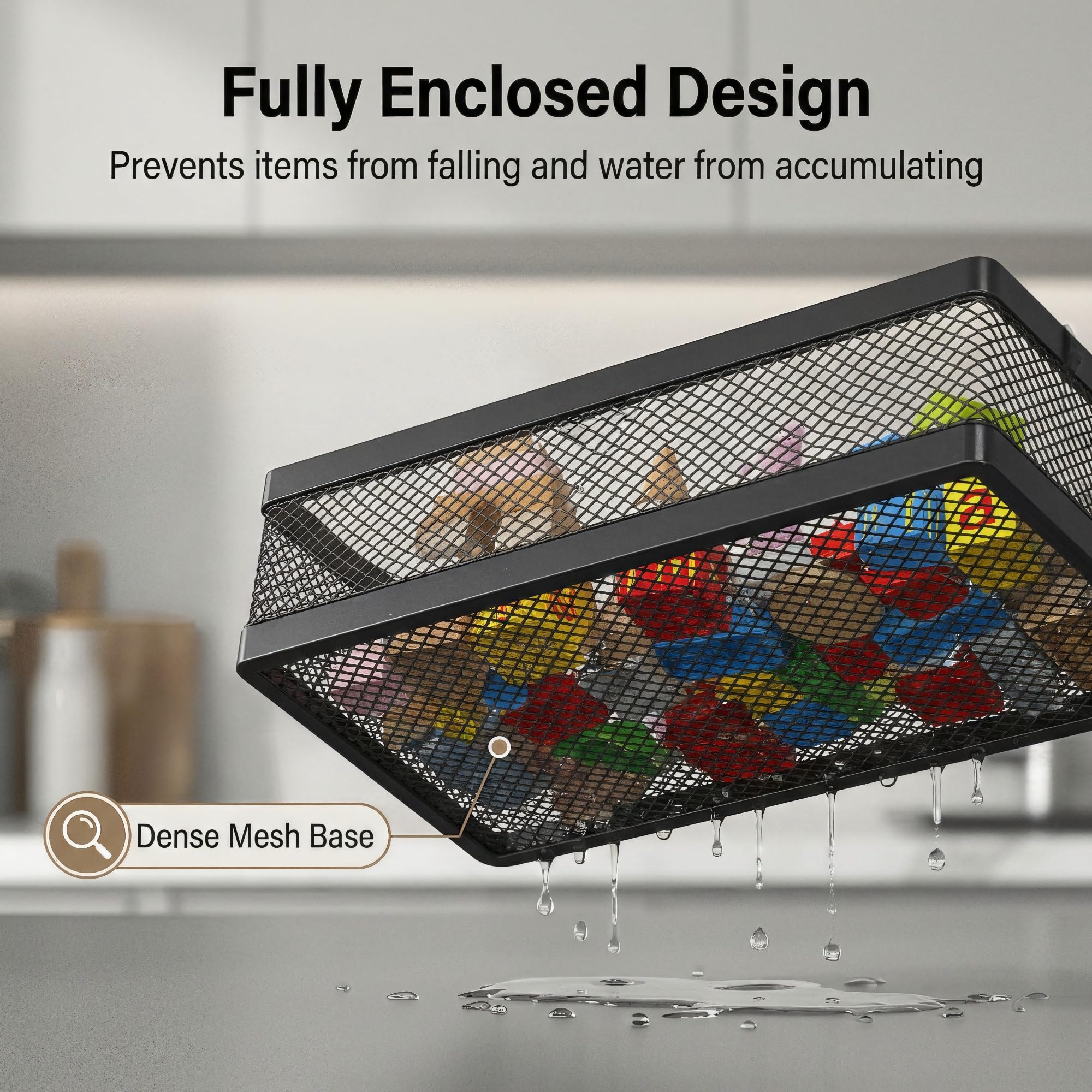 Mesh Shower Caddy Wall Mount (2 Count)