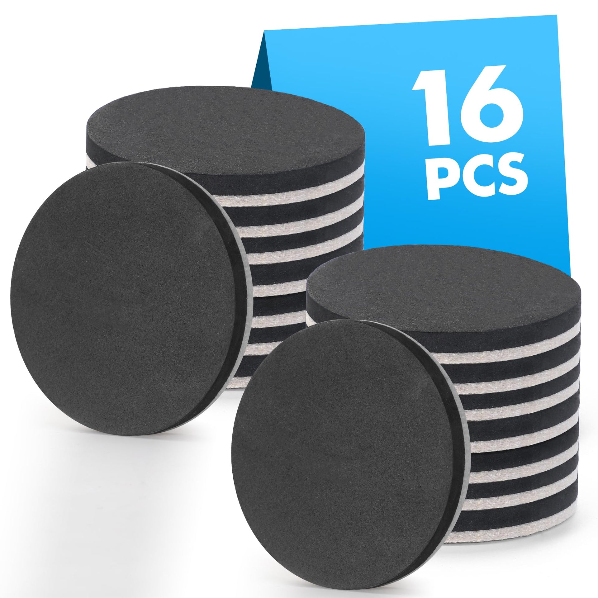Furniture Sliders for Hardwood Floors (16 Count)