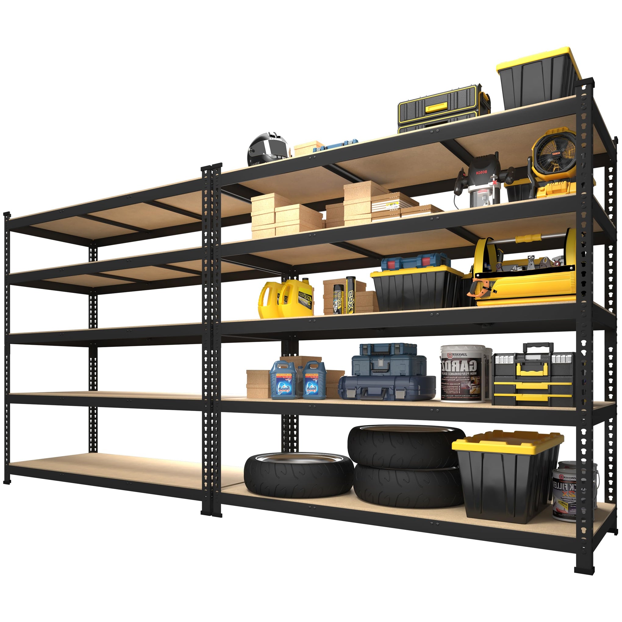 48"W x 24"D x 72"H Garage Storage Shelves (2 Count)