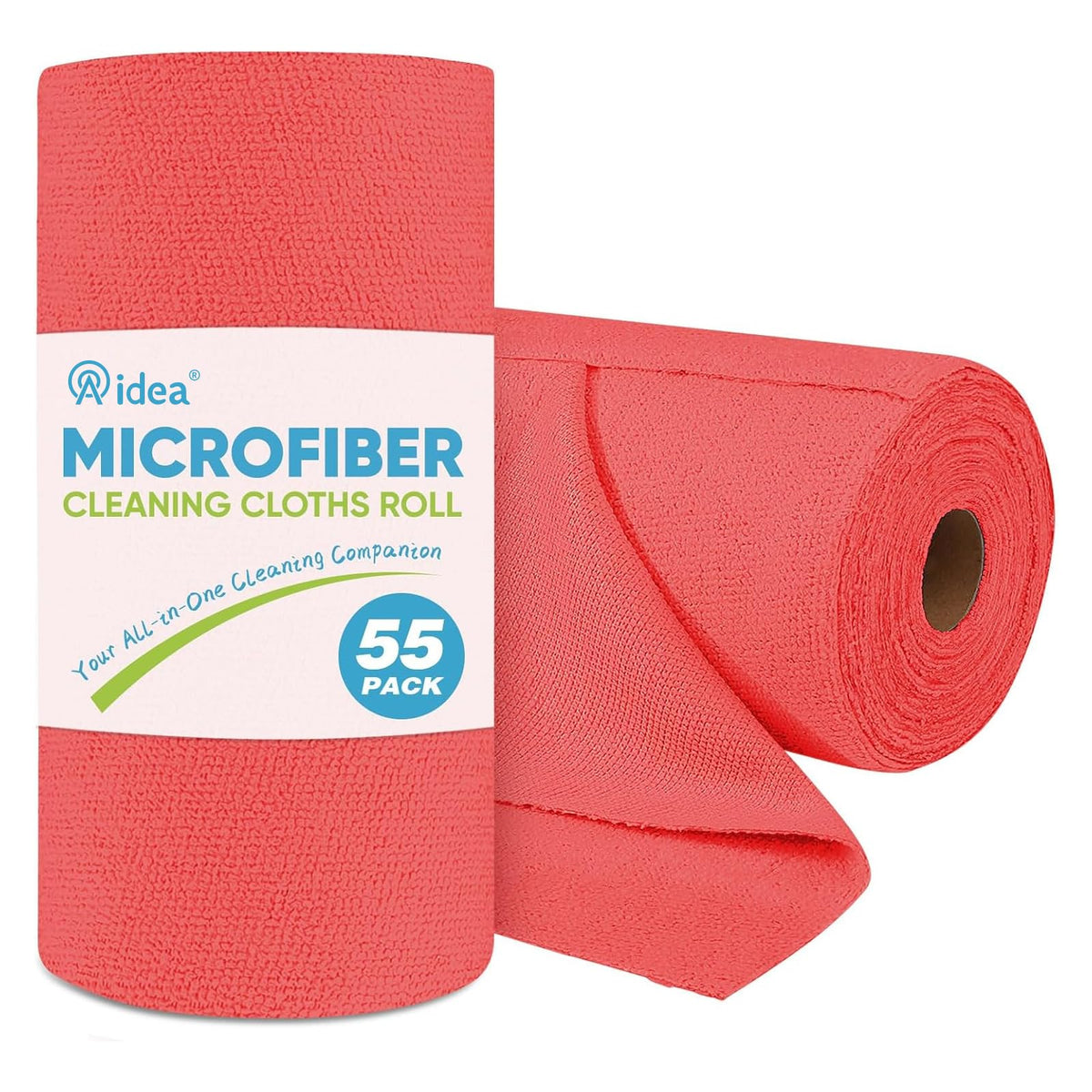 Microfiber Cleaning Cloth Roll (55 Count) - ModHome Supplies
