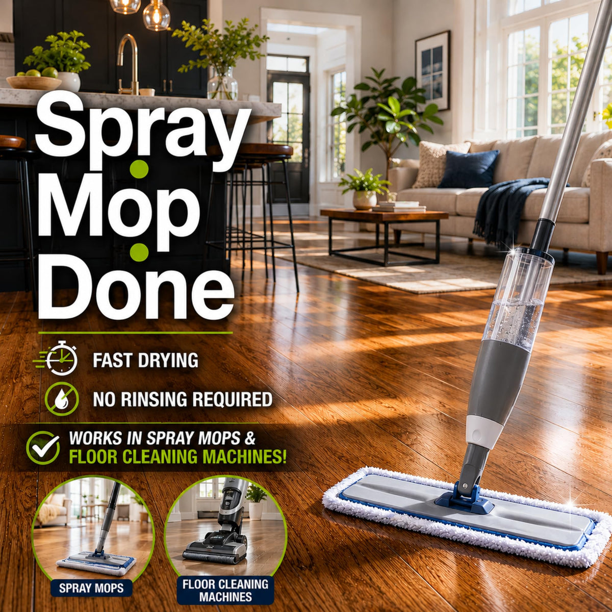Wood & Laminate Floor Cleaner (32 Fl Oz)