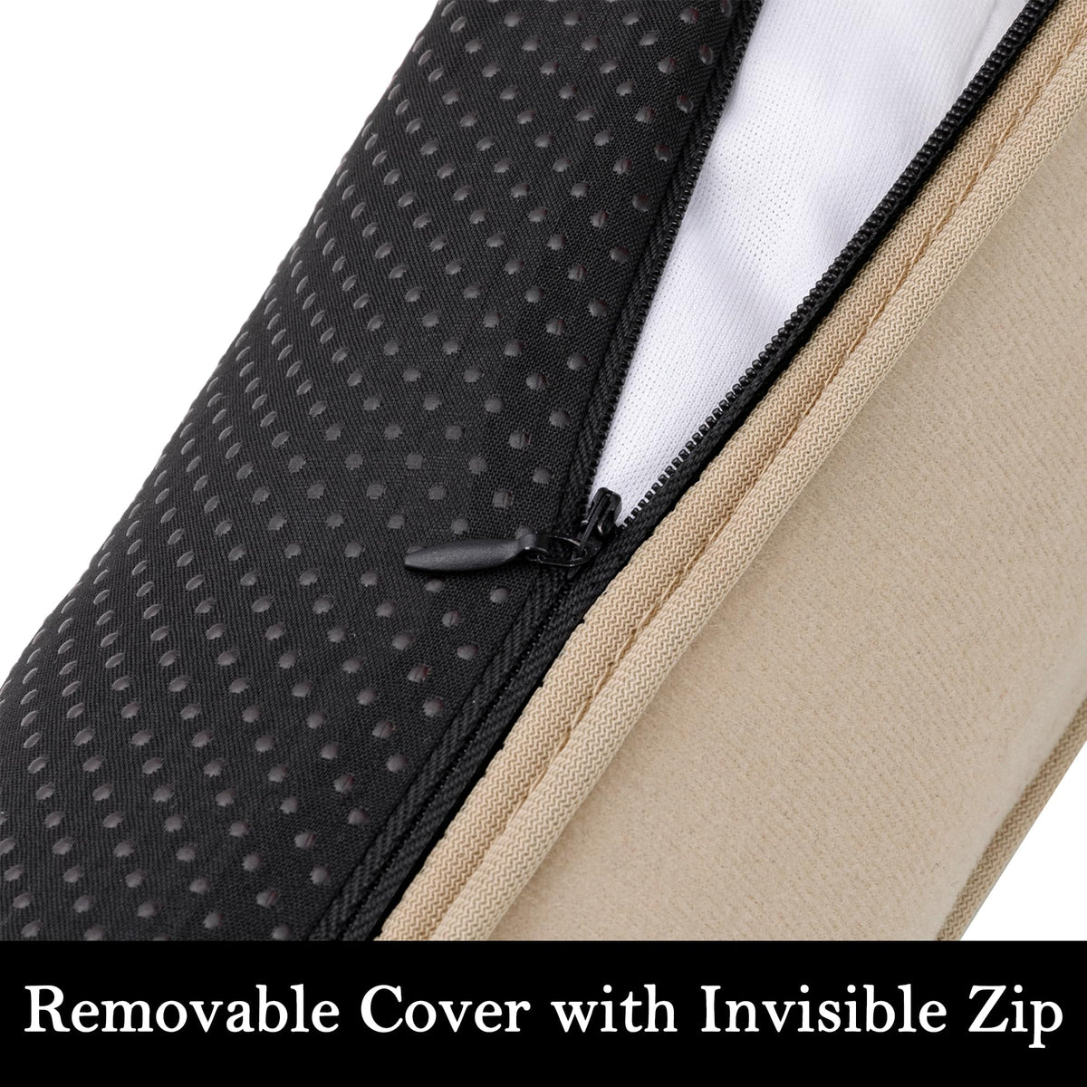 Door Draft Stopper with Removable Washable Cover