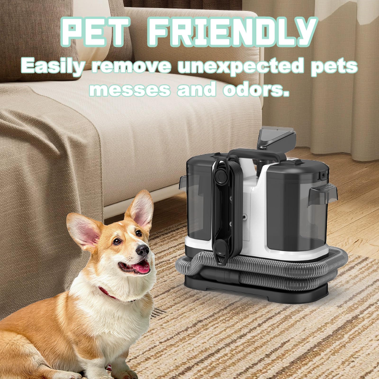 Portable Carpet & Upholstery Cleaner