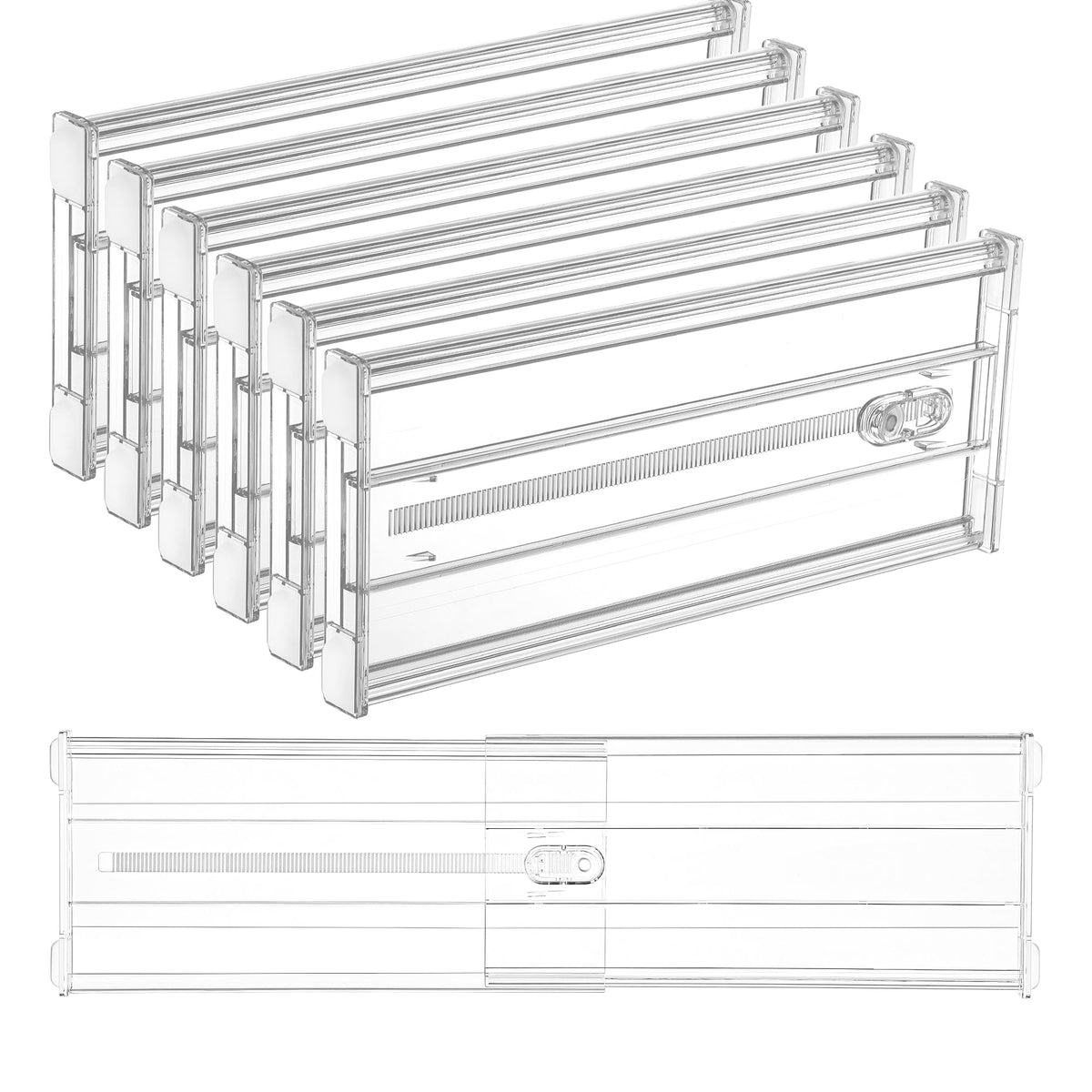6" Tall Upgrade Drawer Dividers (6 Count)