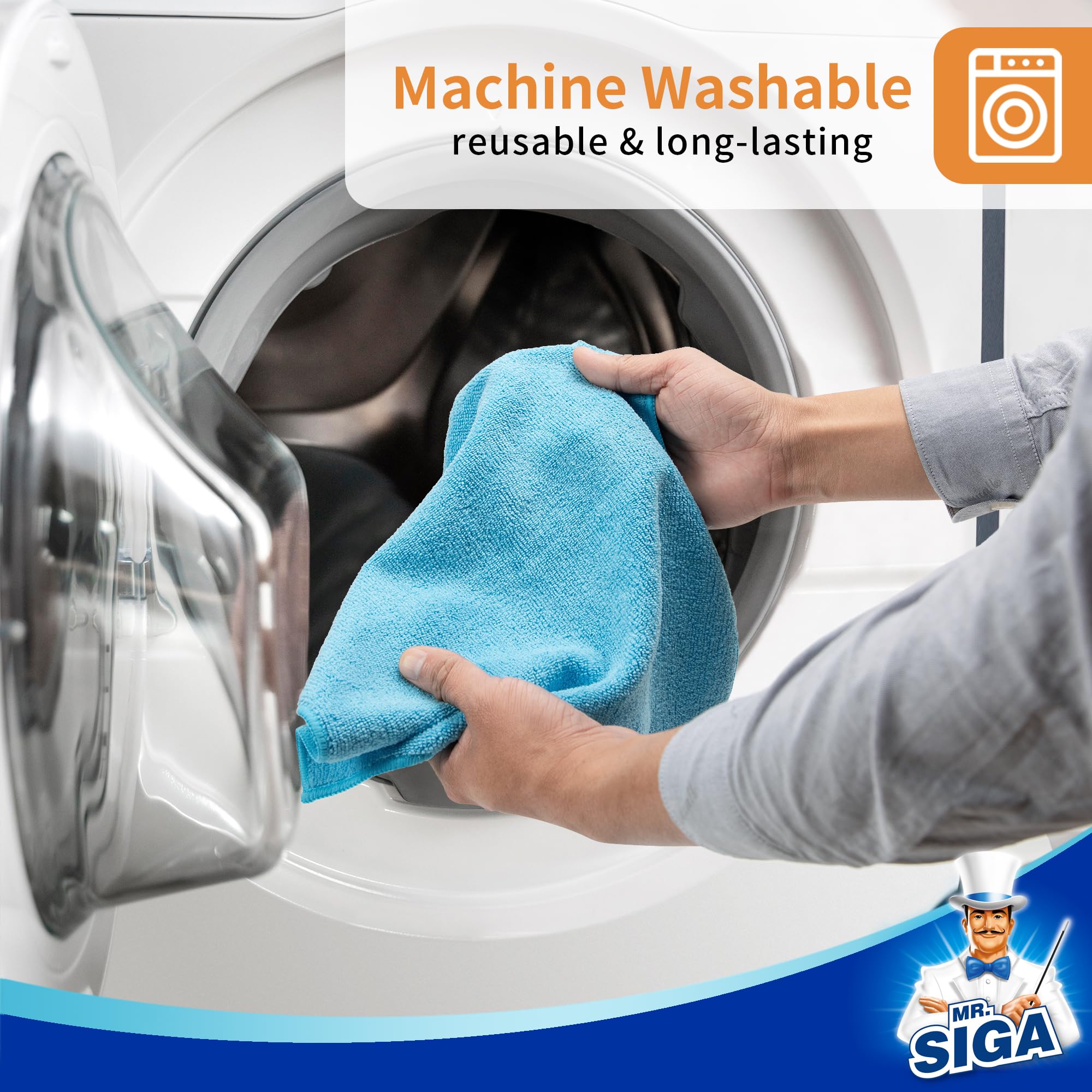 Microfiber Cleaning Cloths (15 Count)