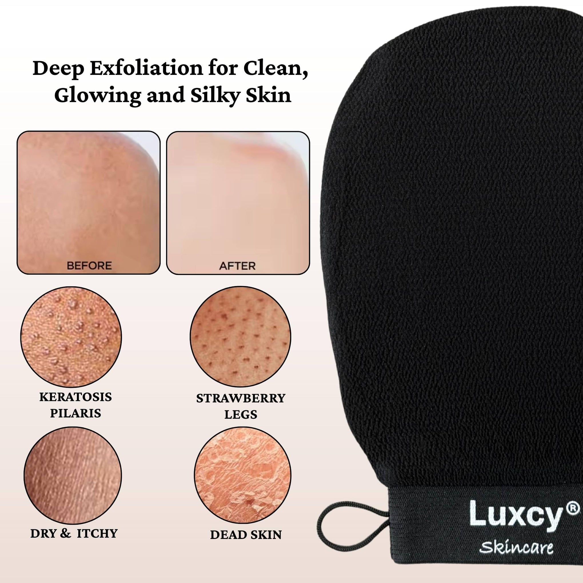 Premium Korean Exfoliating Mitt & Body Scrubber Glove