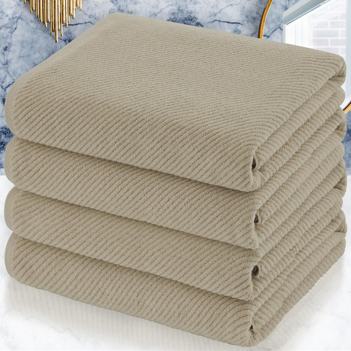 Bath Towels 4PC (4 Count)