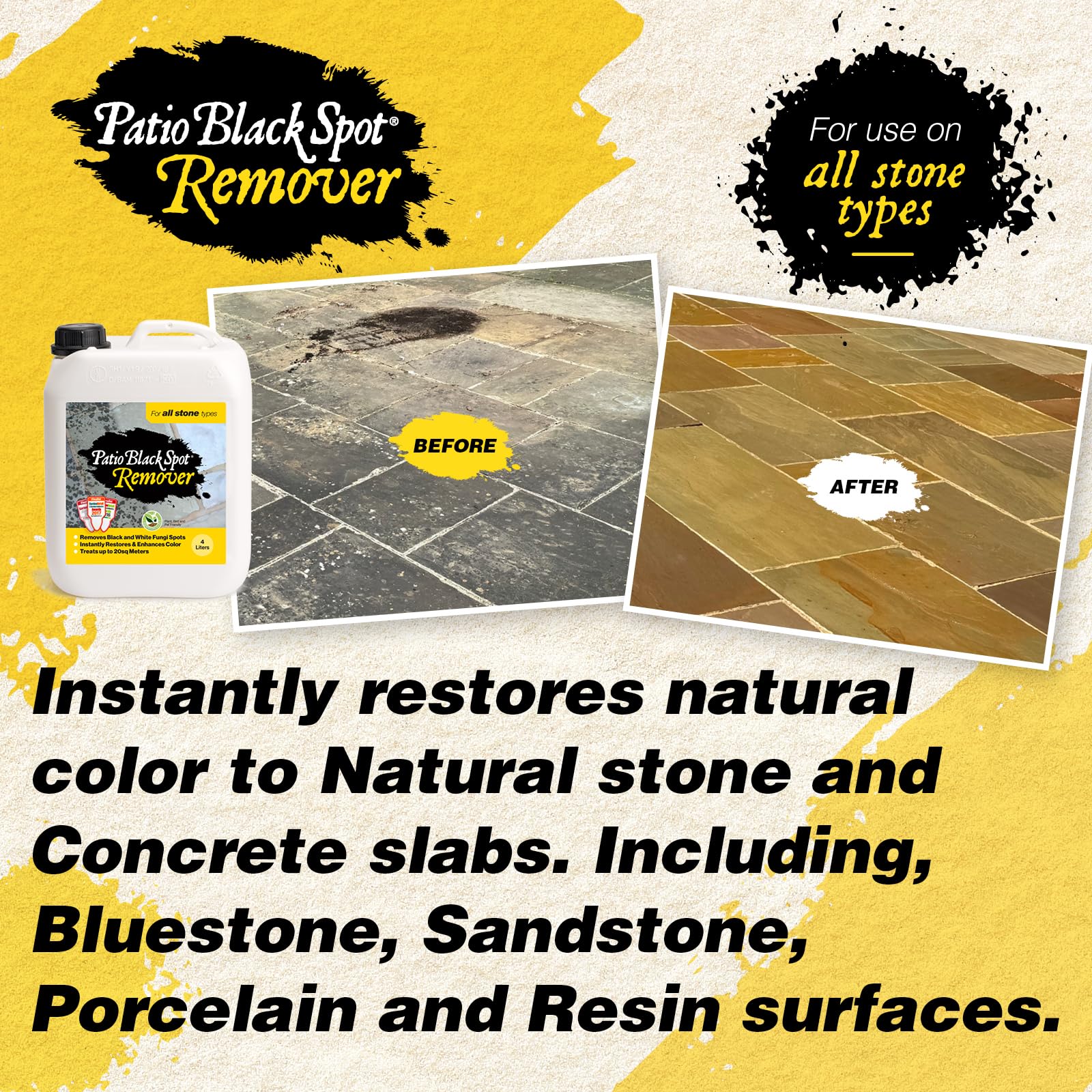 Remover for All Stone Type (135.256 Fl Oz)