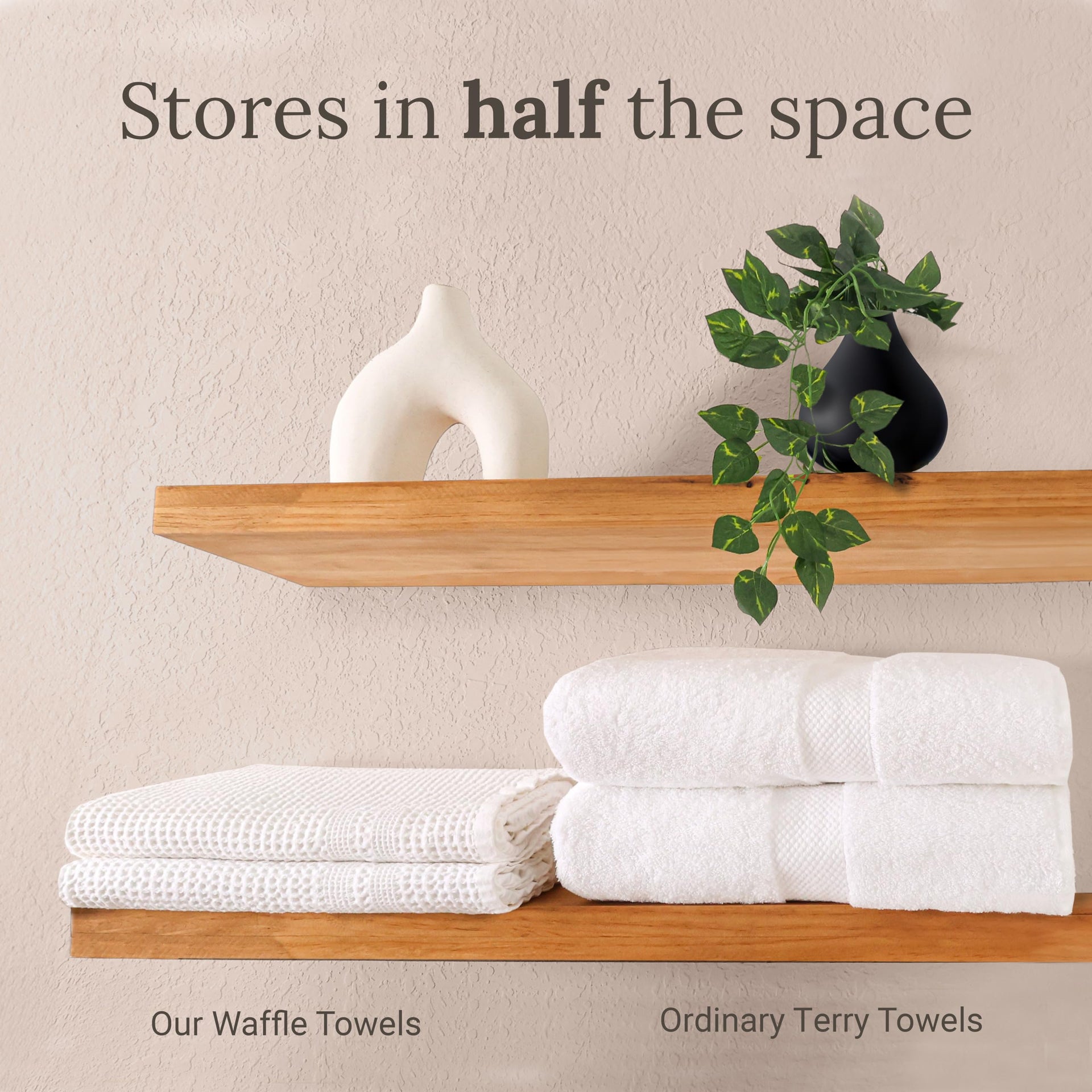 Waffle Bath Sheet Large Bath Towels Quick Dry Thin Body Towels (2 Count)