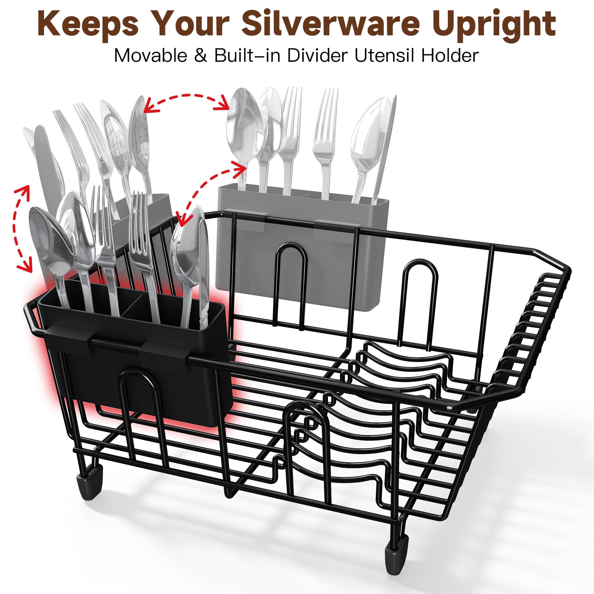 in Sink Dish Drying Rack
