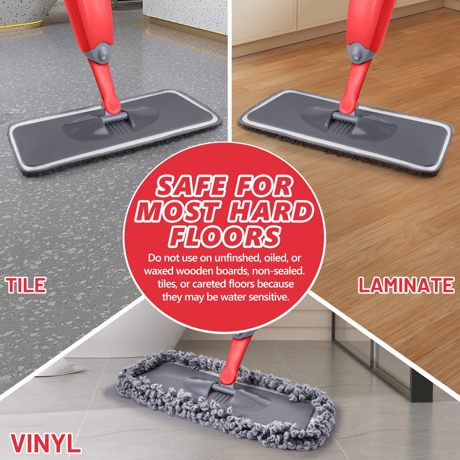 Dust Mop for Hardwood Floors