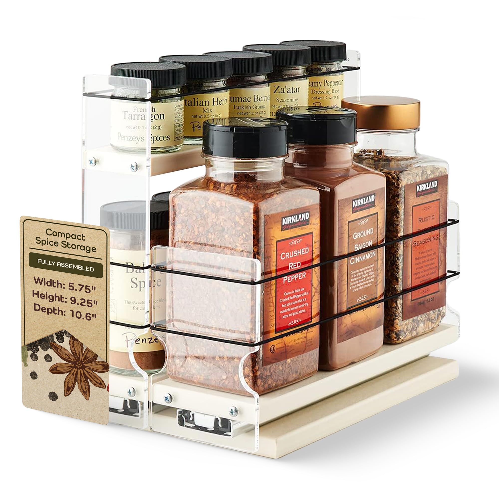 Combo Spice Rack Drawer