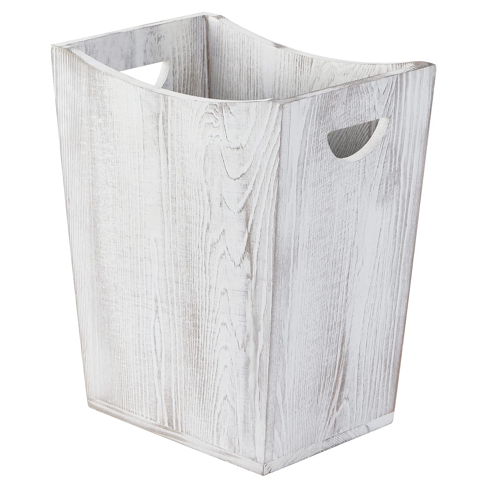 Wood Trash Can