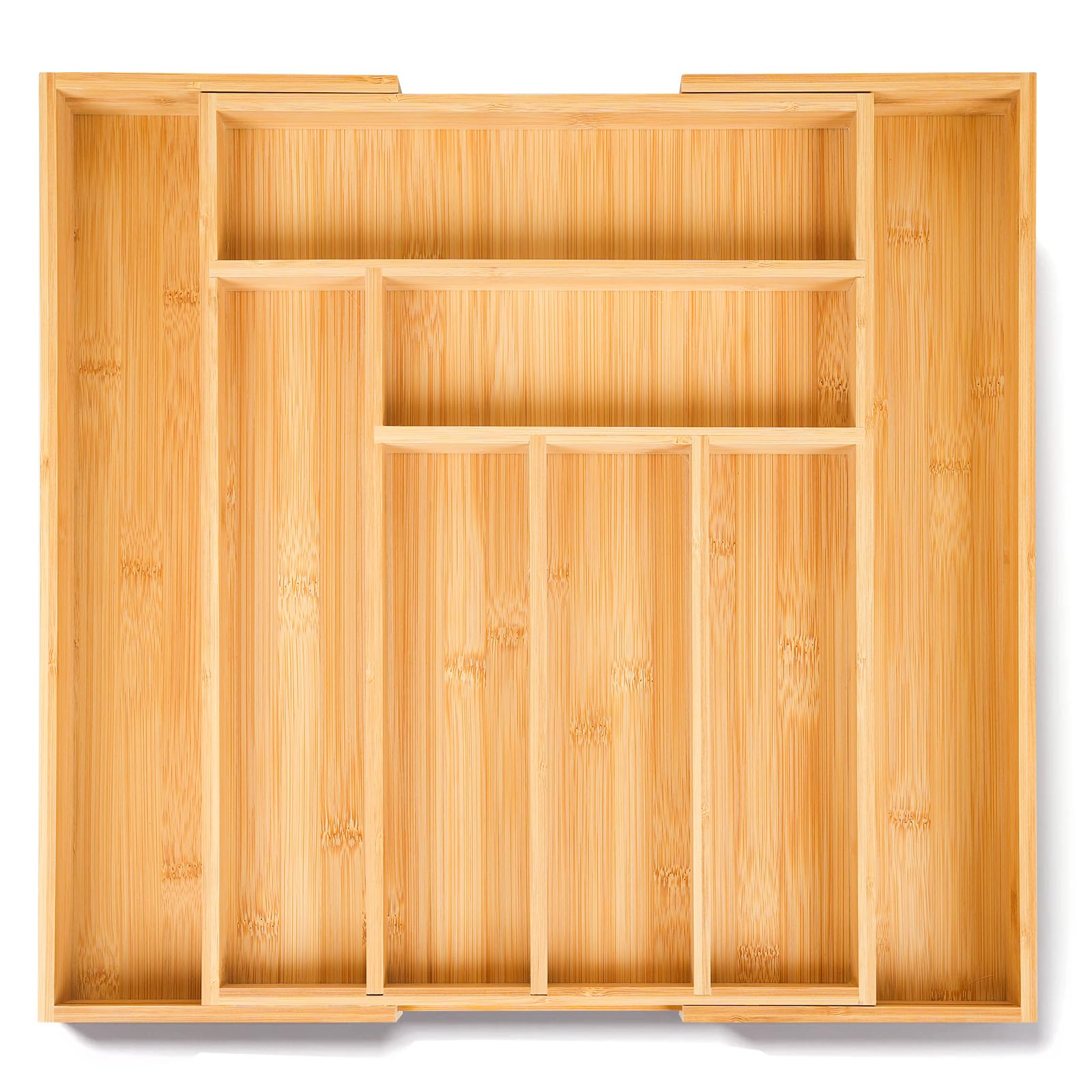 100% Bamboo Expandable Drawer Organizer
