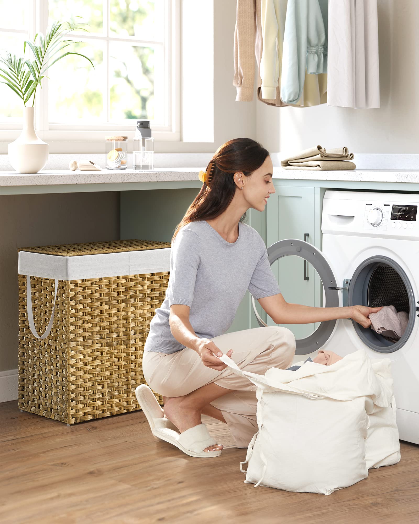 Laundry Hamper with Lid - ModHome Supplies