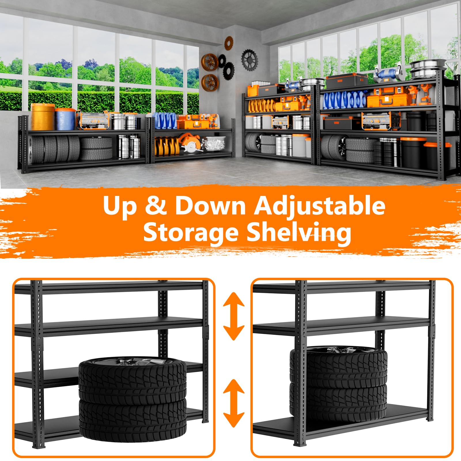 Storage Shelves Heavy Duty