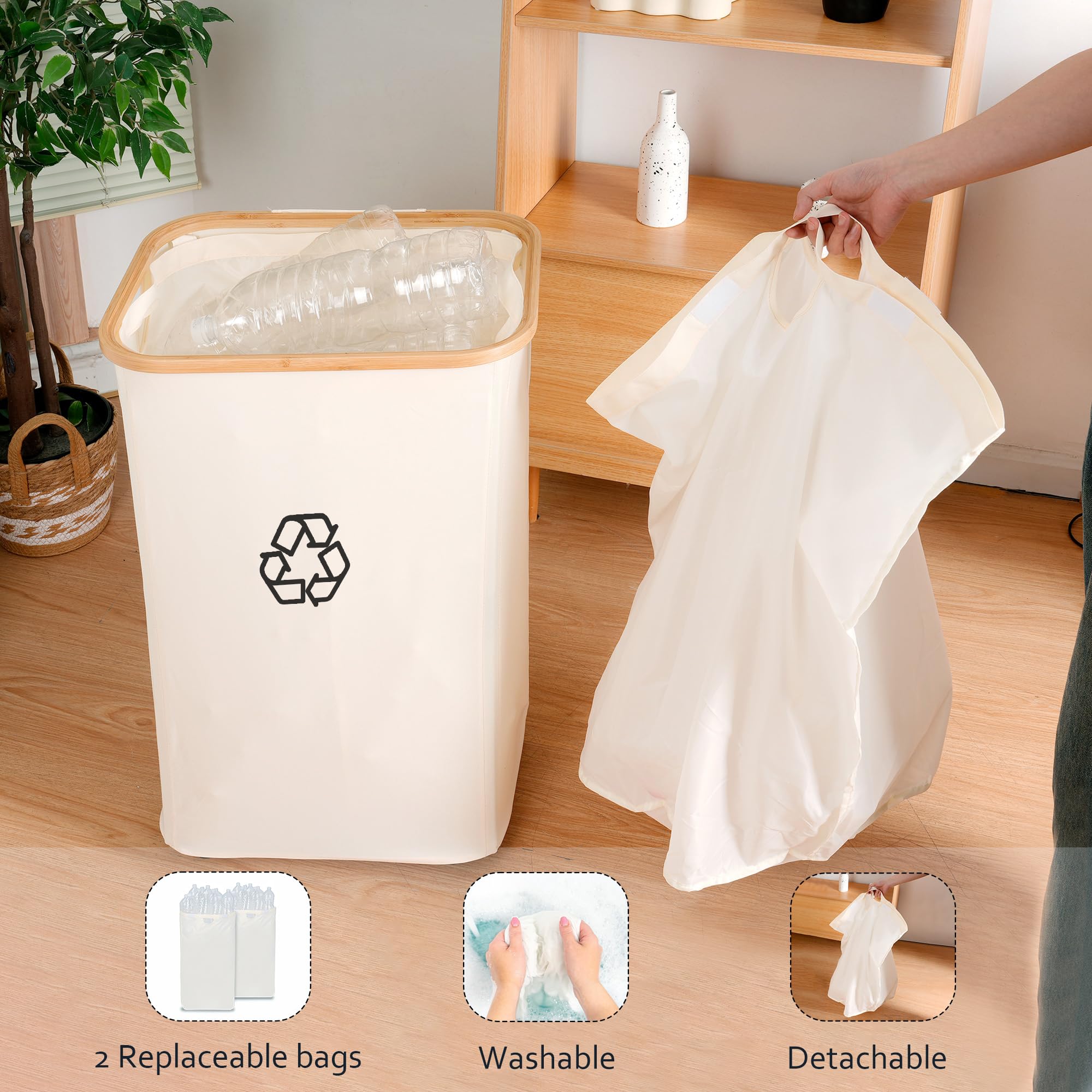 111L Recycling Bins for Kitchen