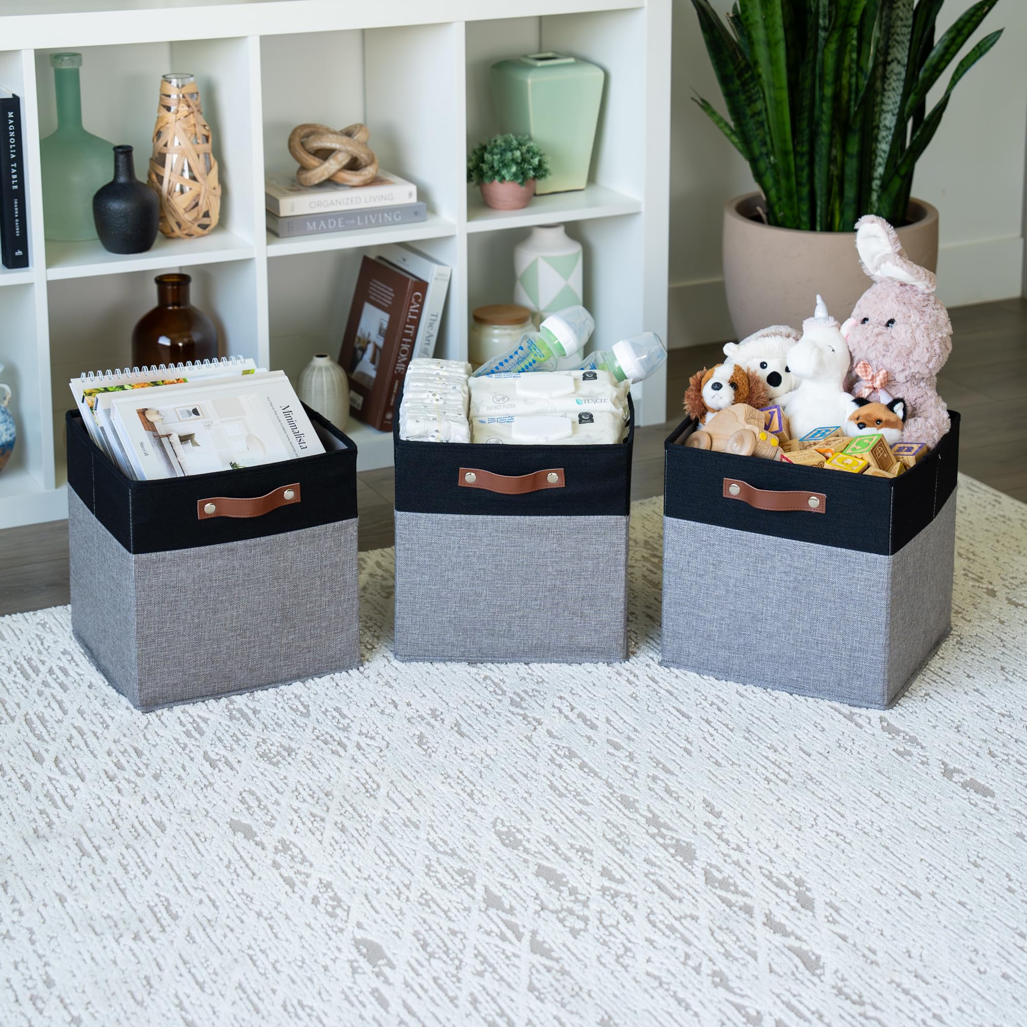 12x12 Cube Storage Bins (4 Count)