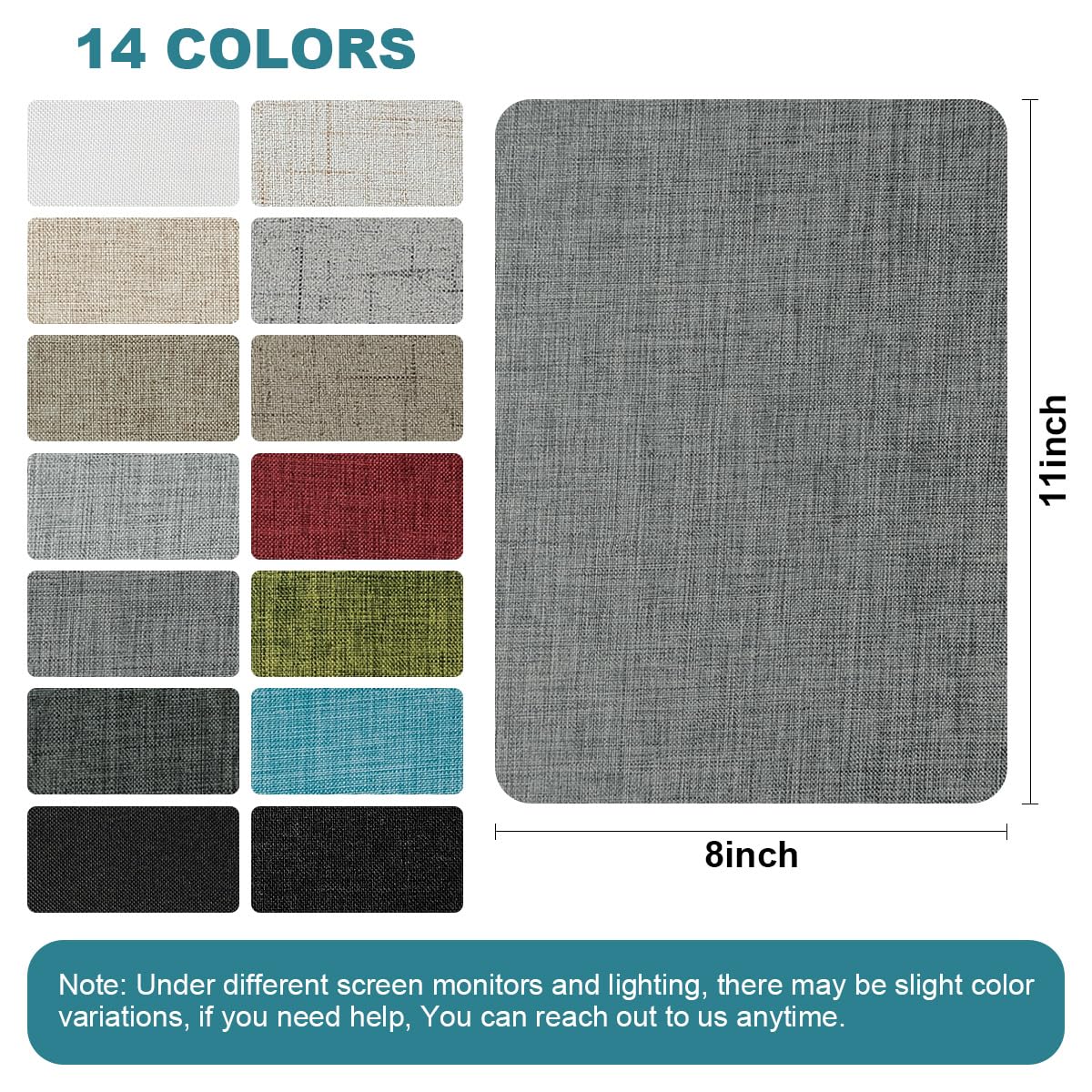 2Pcs Linen Repair Patches (2 Count)