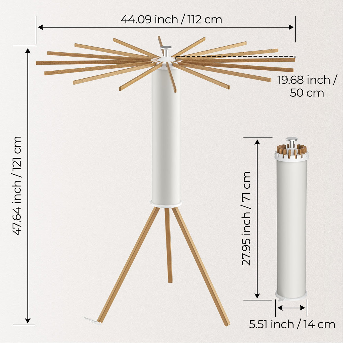 Tripod Clothes Drying Rack