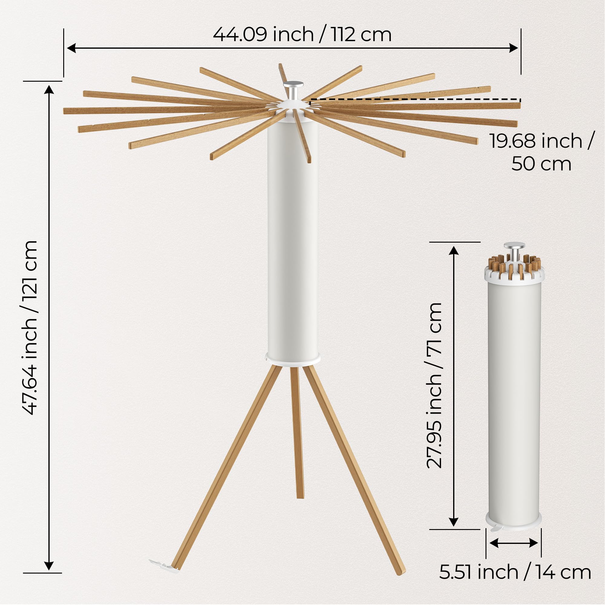 Tripod Clothes Drying Rack