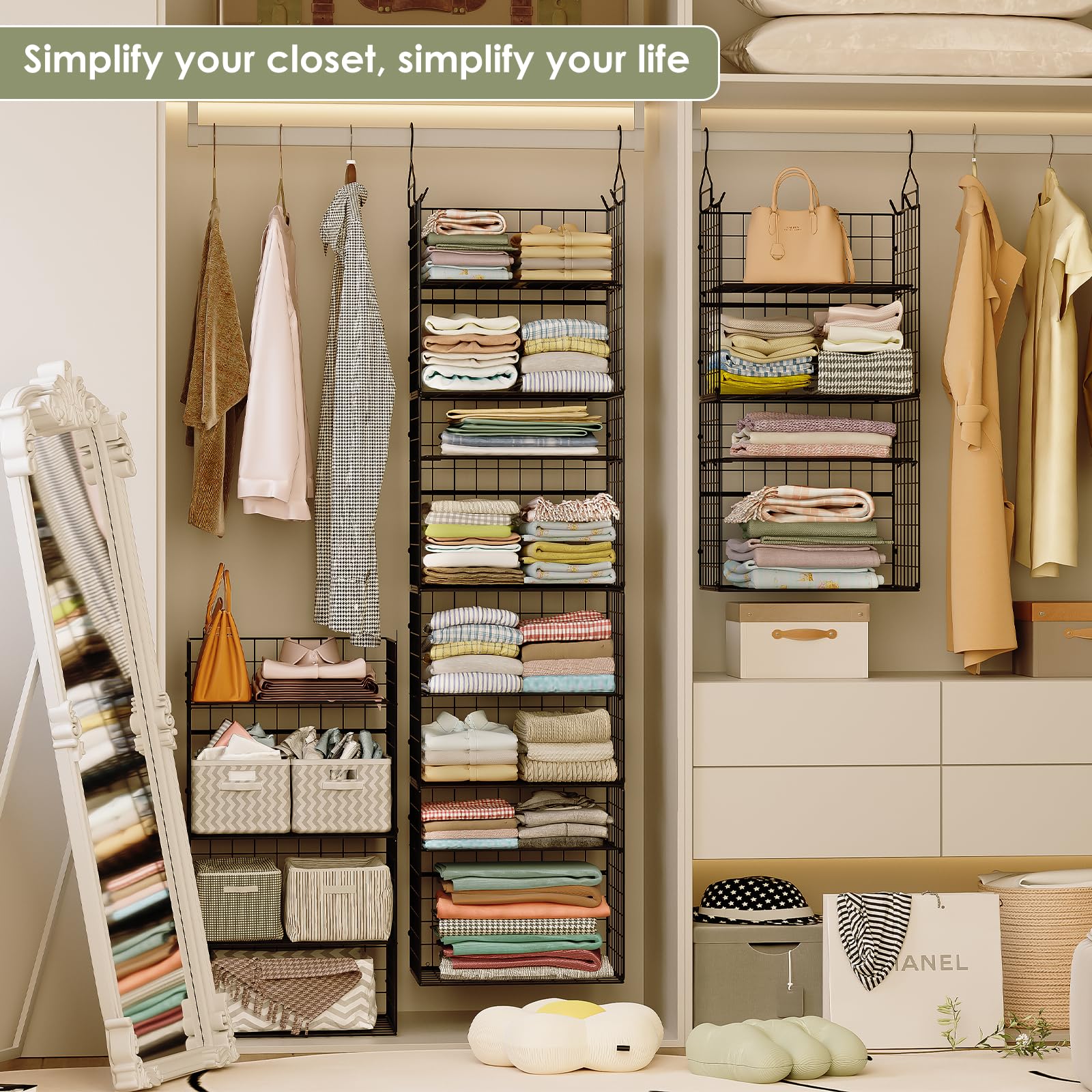 Hanging Closet Organizer and Storage