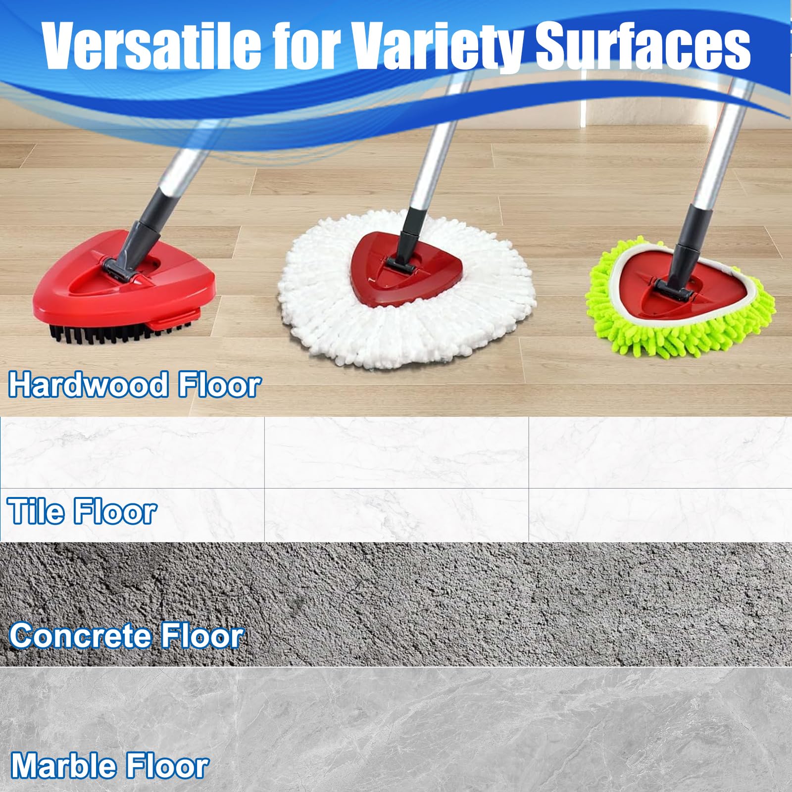 Mop Head Replacement for O Cedar Spin Mop Easywring 1 Tank System