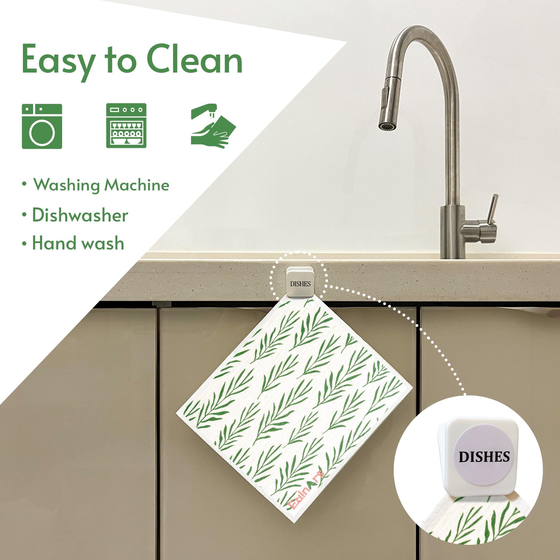 Swedish Dishcloths for Kitchen (8 Count)