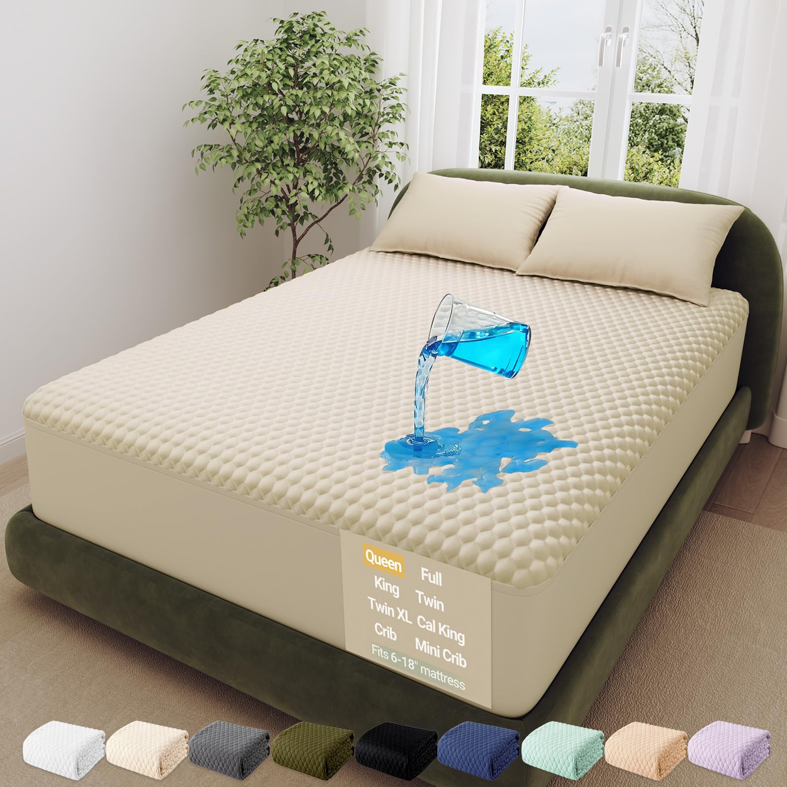 100% Waterproof Mattress Protector
