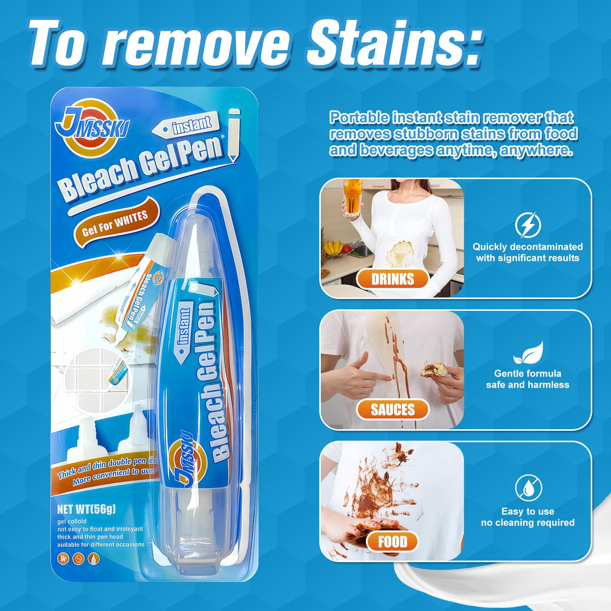 Bleach Pen For Clothing (3.52 Fl Oz)