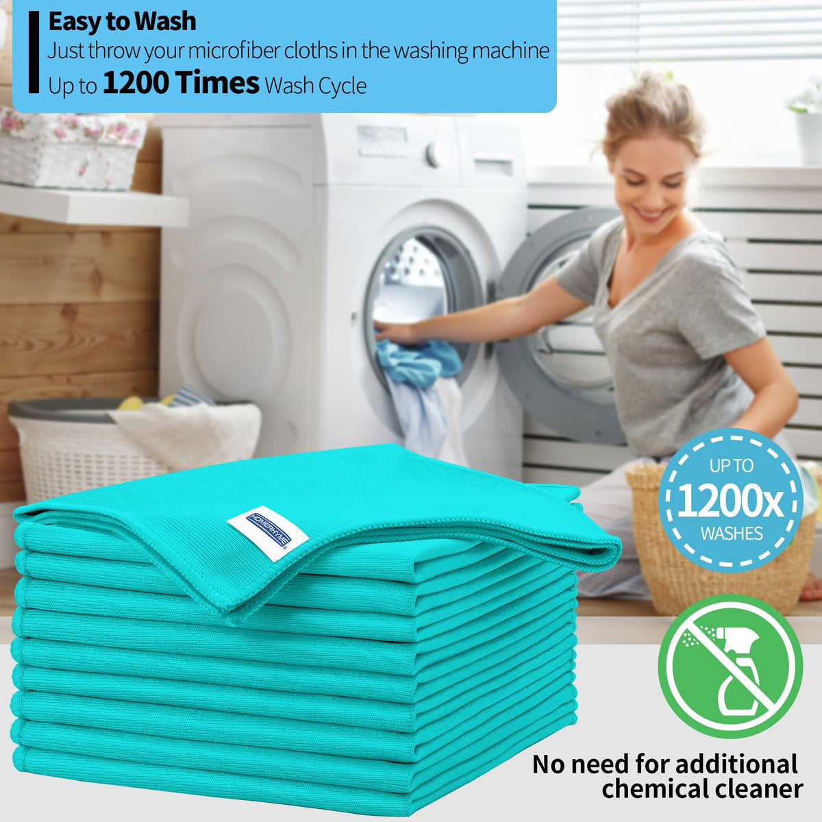 Microfiber Cleaning Cloth (10 Count)