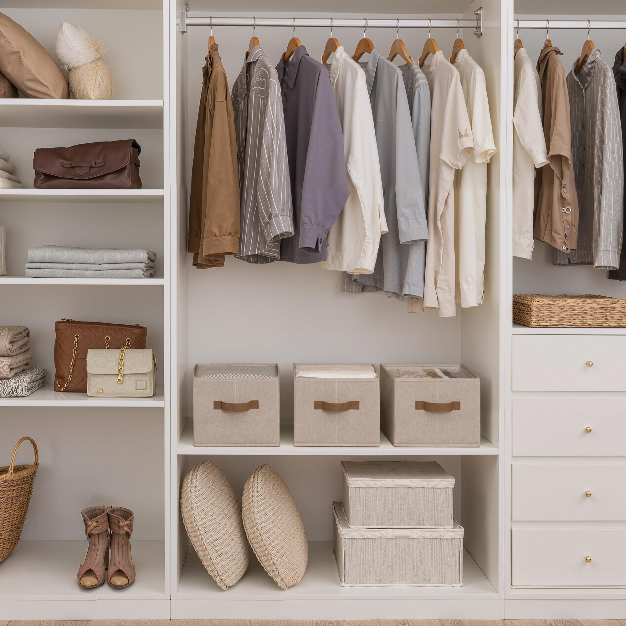 Closet Storage Bins (3 Count)