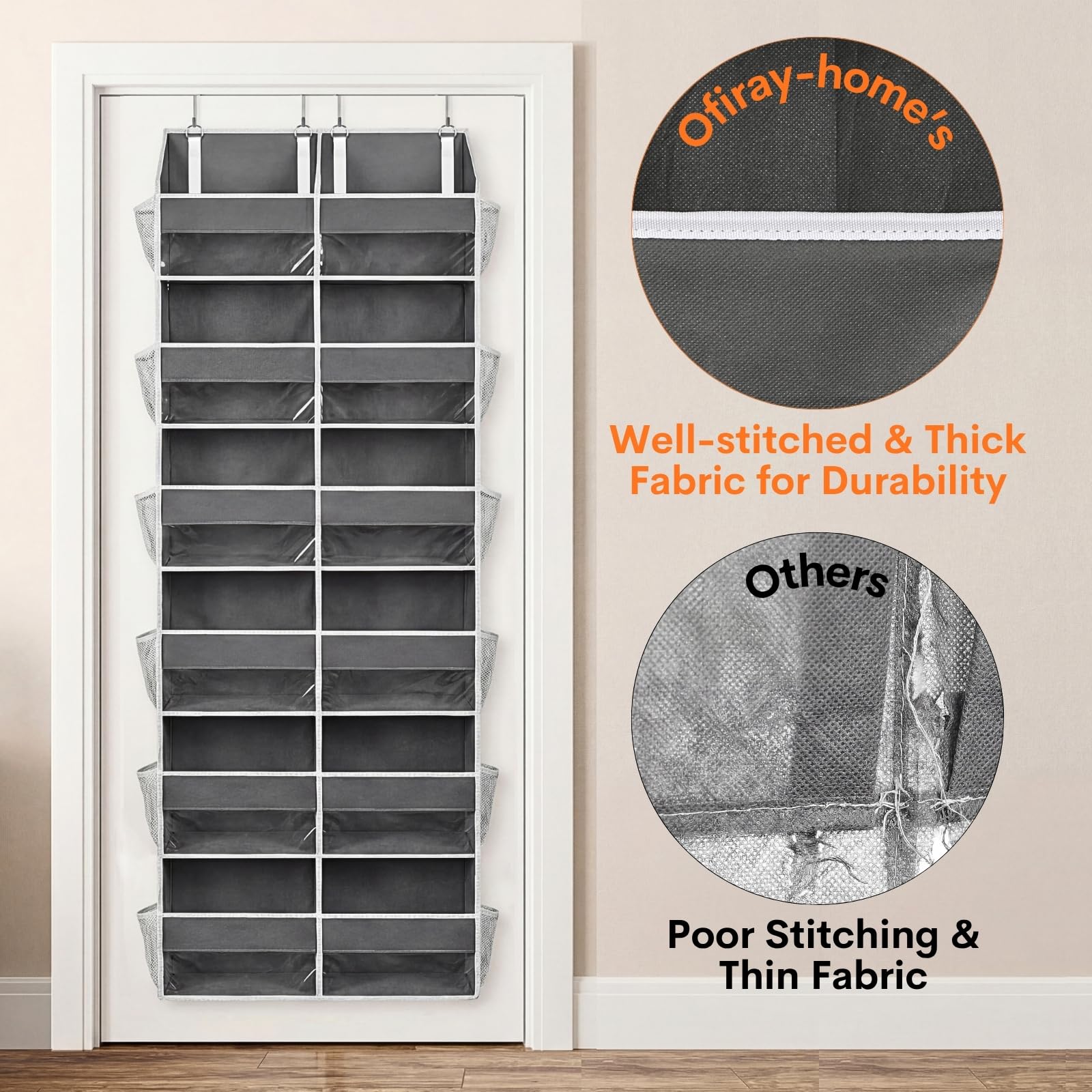 Over the Door Organizer 6 Tiers