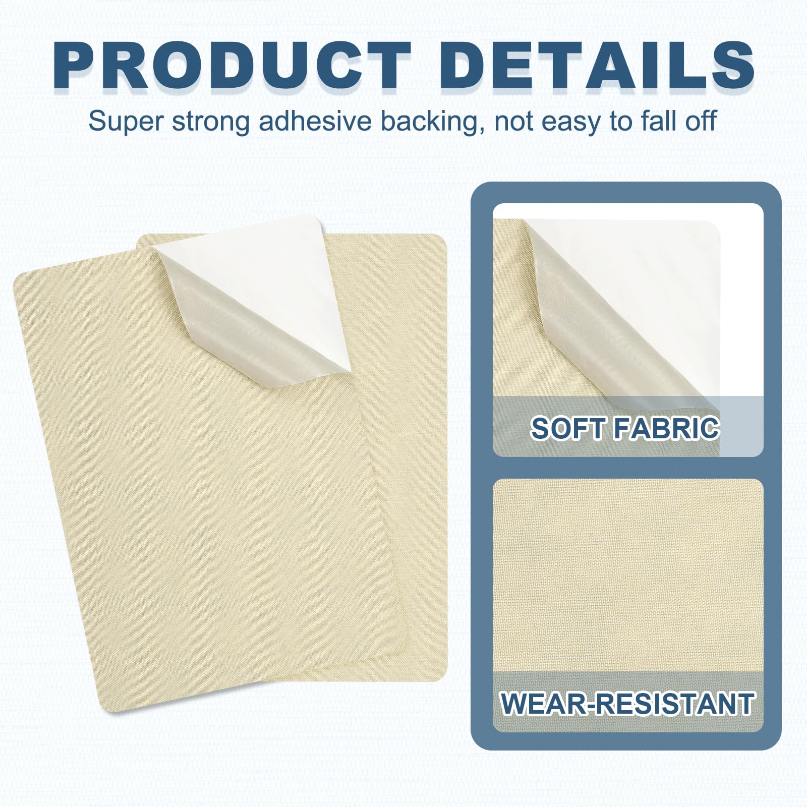 8x11 Inch Linen Repair Patches (2 Count)
