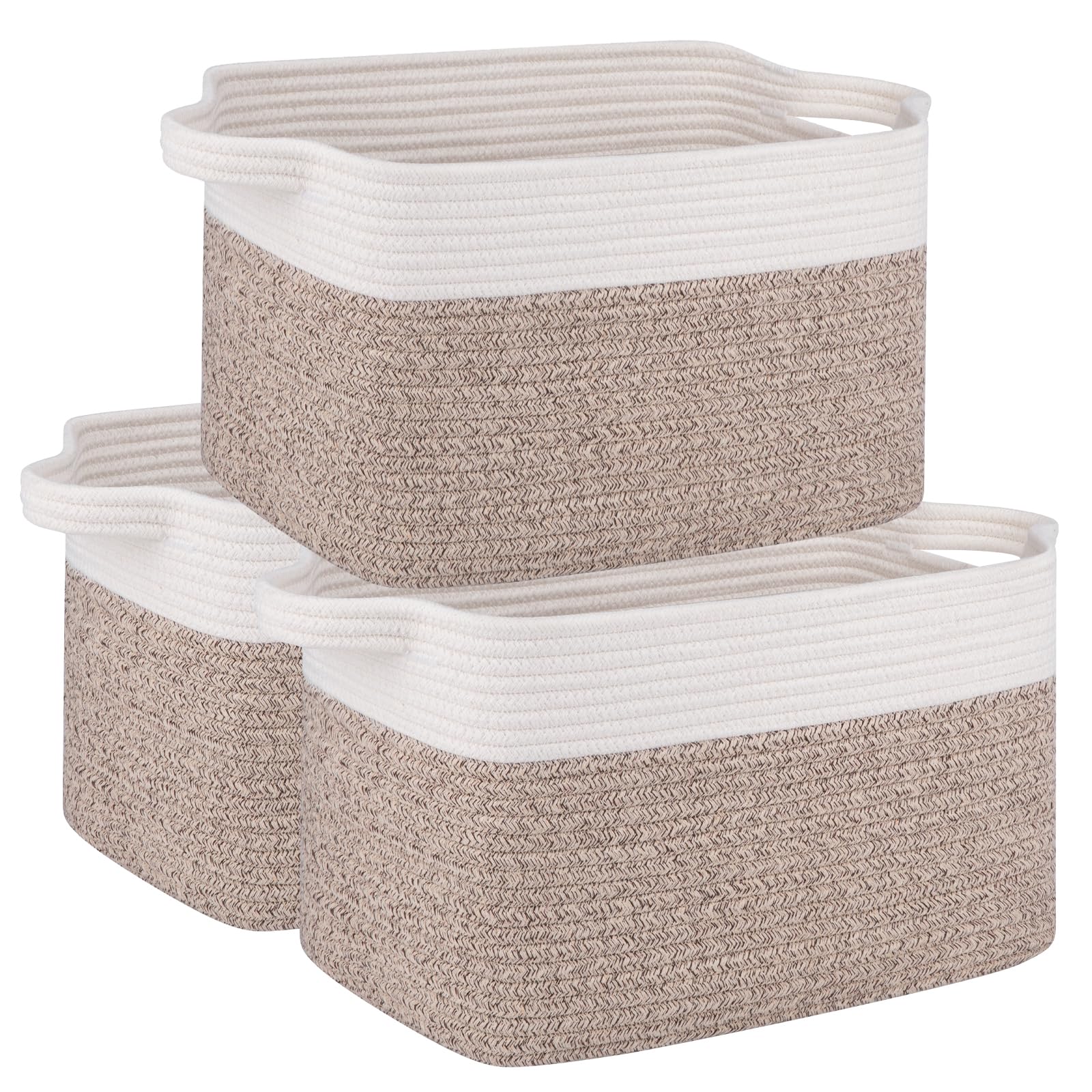 3 Pack Storage Baskets for Organizing