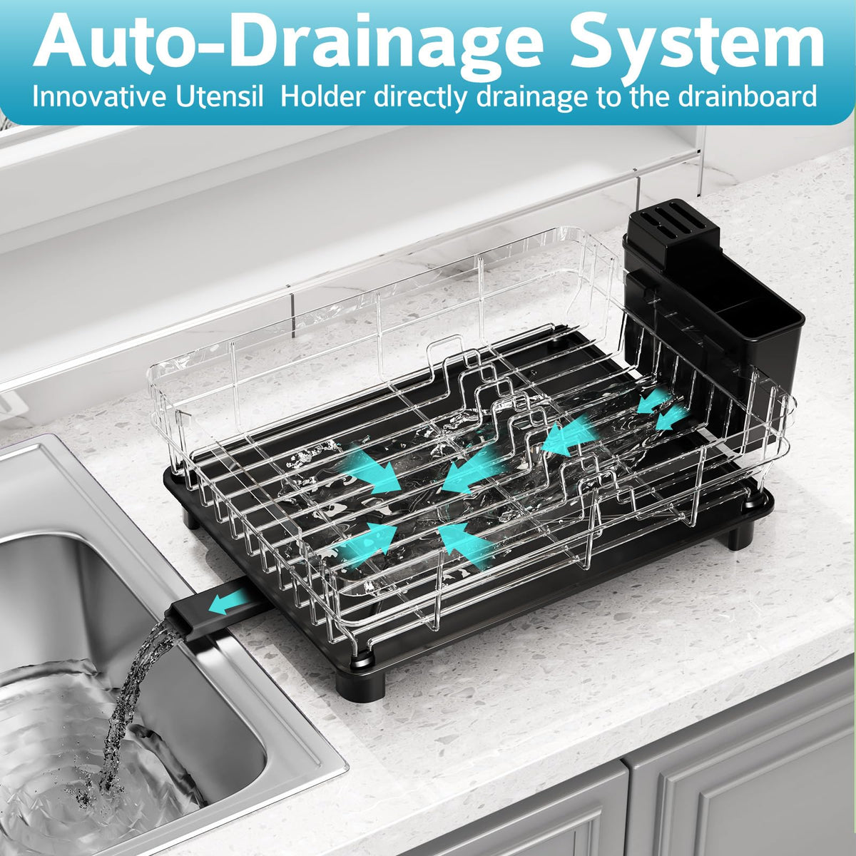 Dish Drying Rack for Kitchen Counter