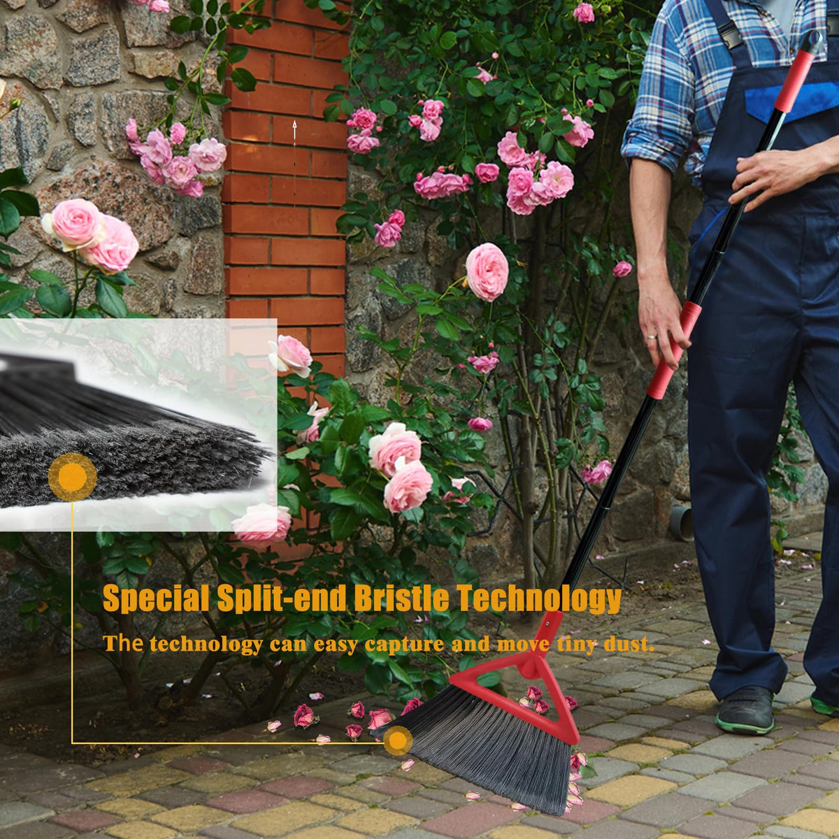 Heavy Duty Angle Broom (3 Count)