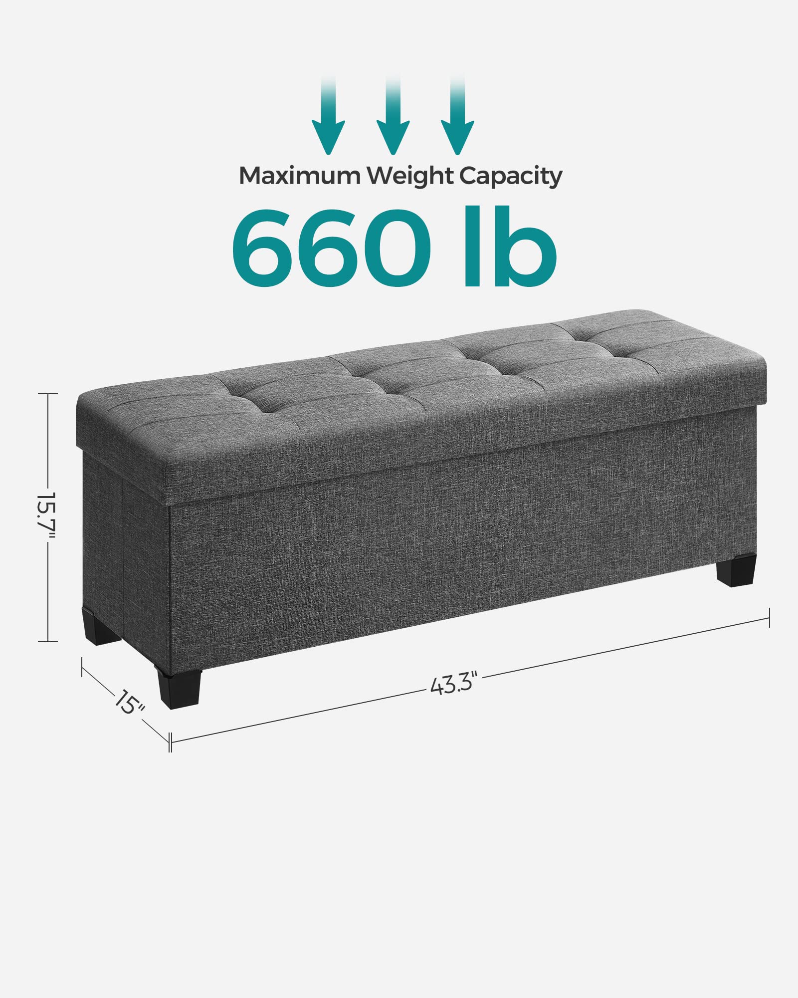 Storage Ottoman Bench