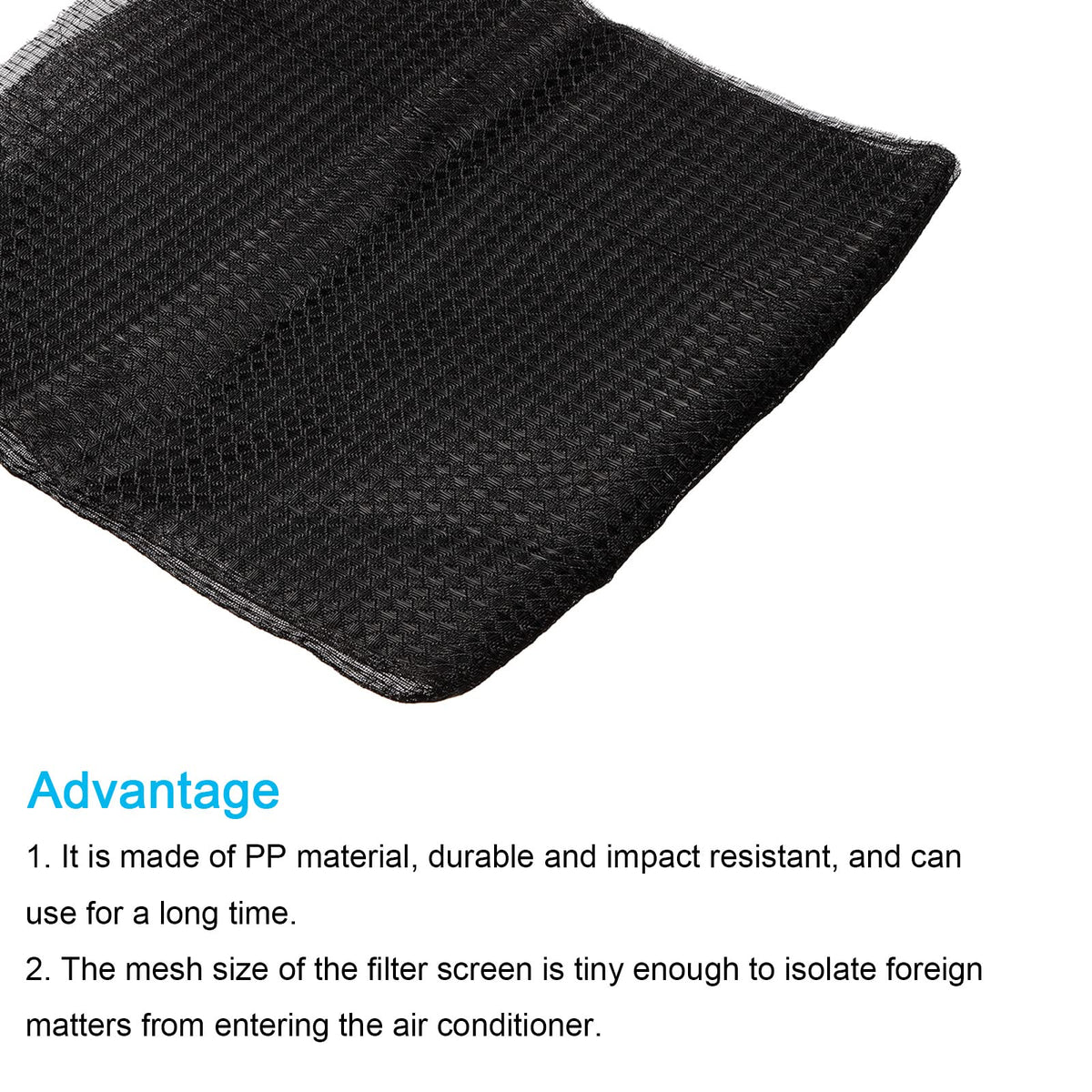 47.2" x 23.6" Air Conditioner Air Filter Material (2 Count)