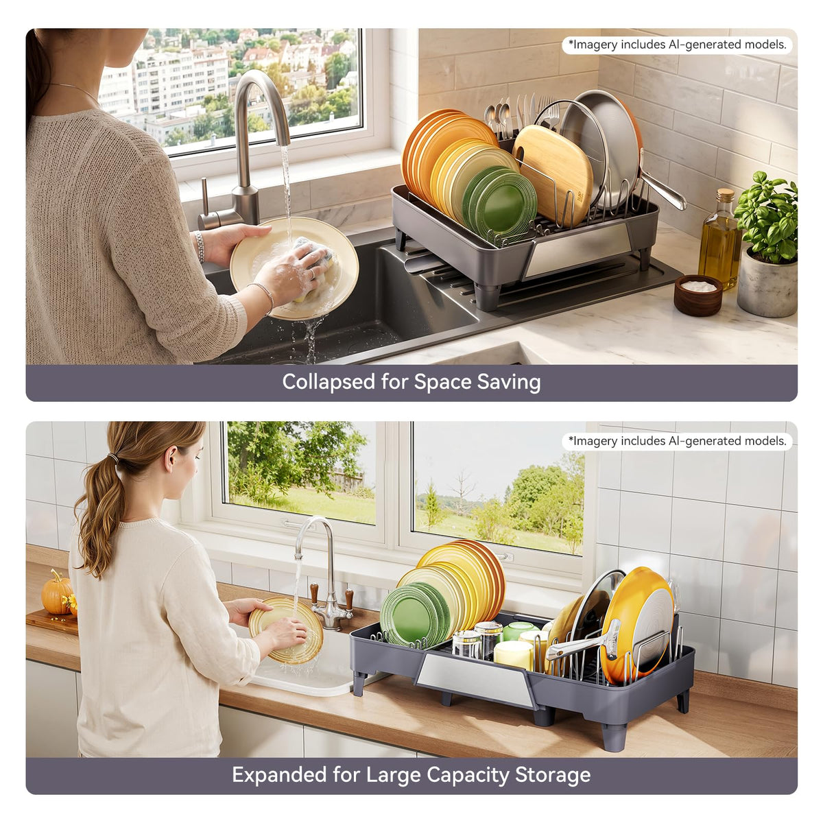 Large Dish Drying Rack