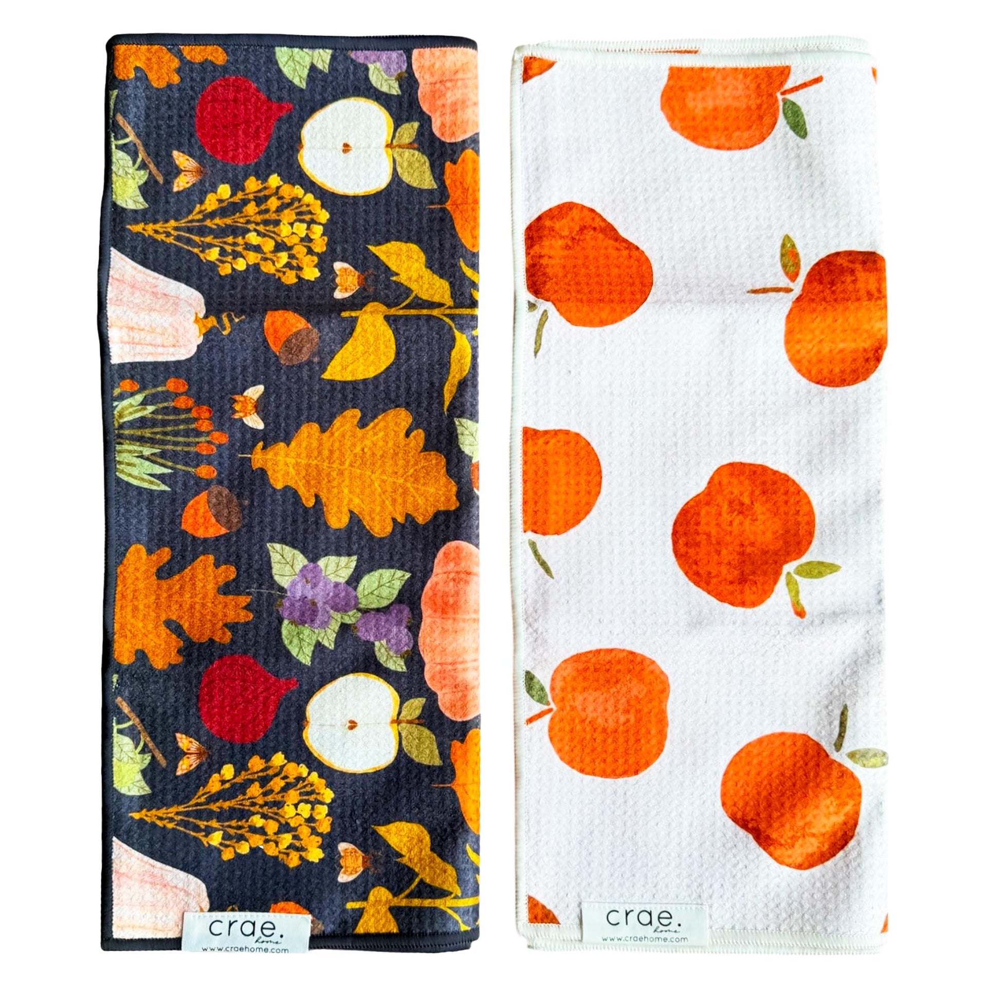 Double Sided Microfiber Hand Towels (2 Count)