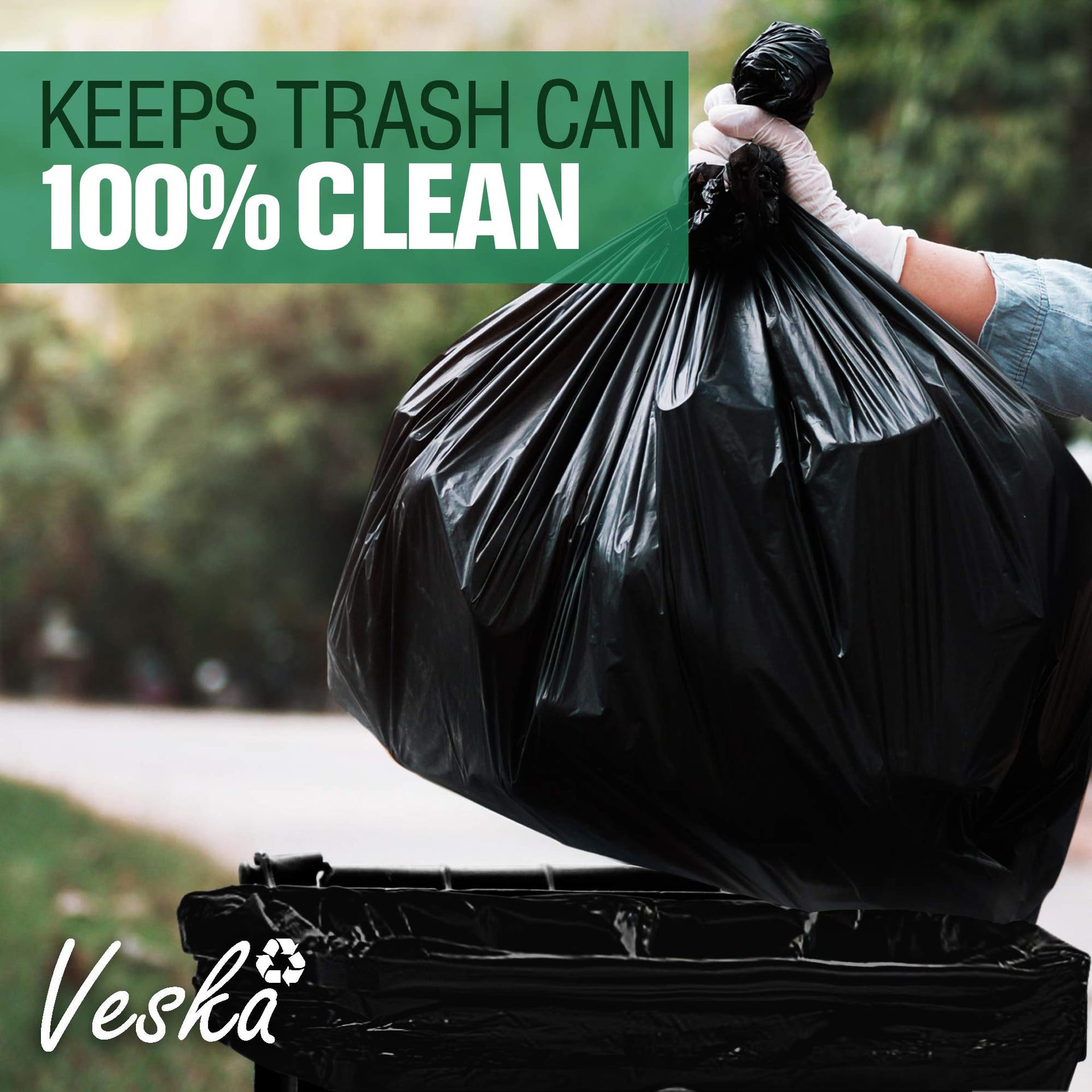 30 33 Gallon Trash Bags Heavy Duty (250 Count)