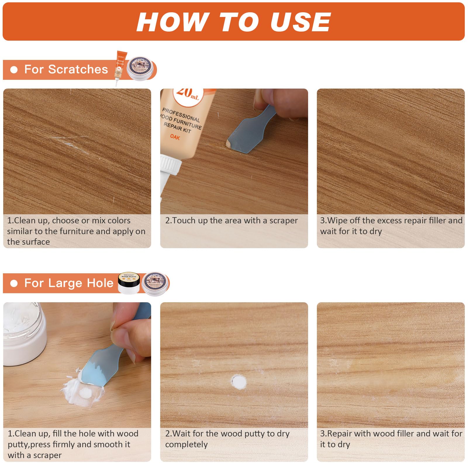 Wood Repir Kit (8 Count)